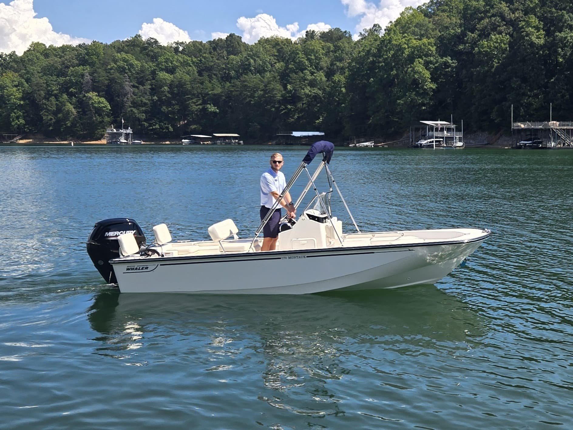 2027 Boston Whaler 170 Montauk zum Verkauf in Cumming, GA Center Console 5