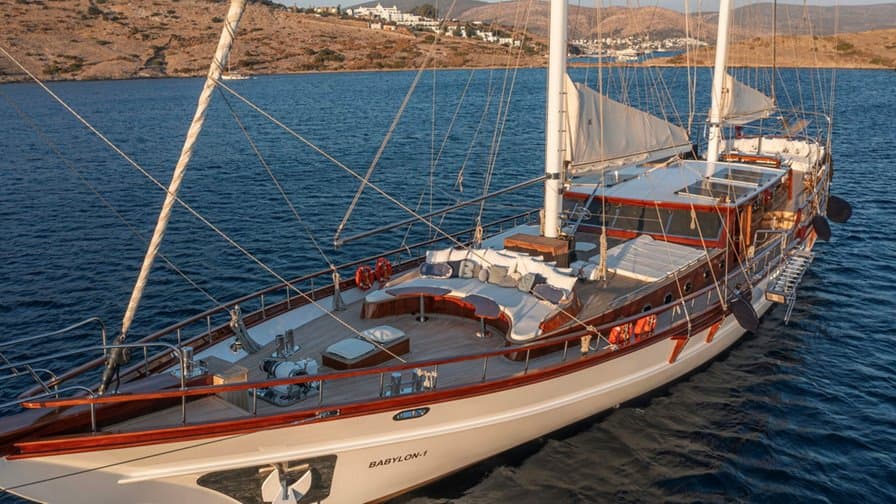 Custom Wooden Boat Gulet in vendita