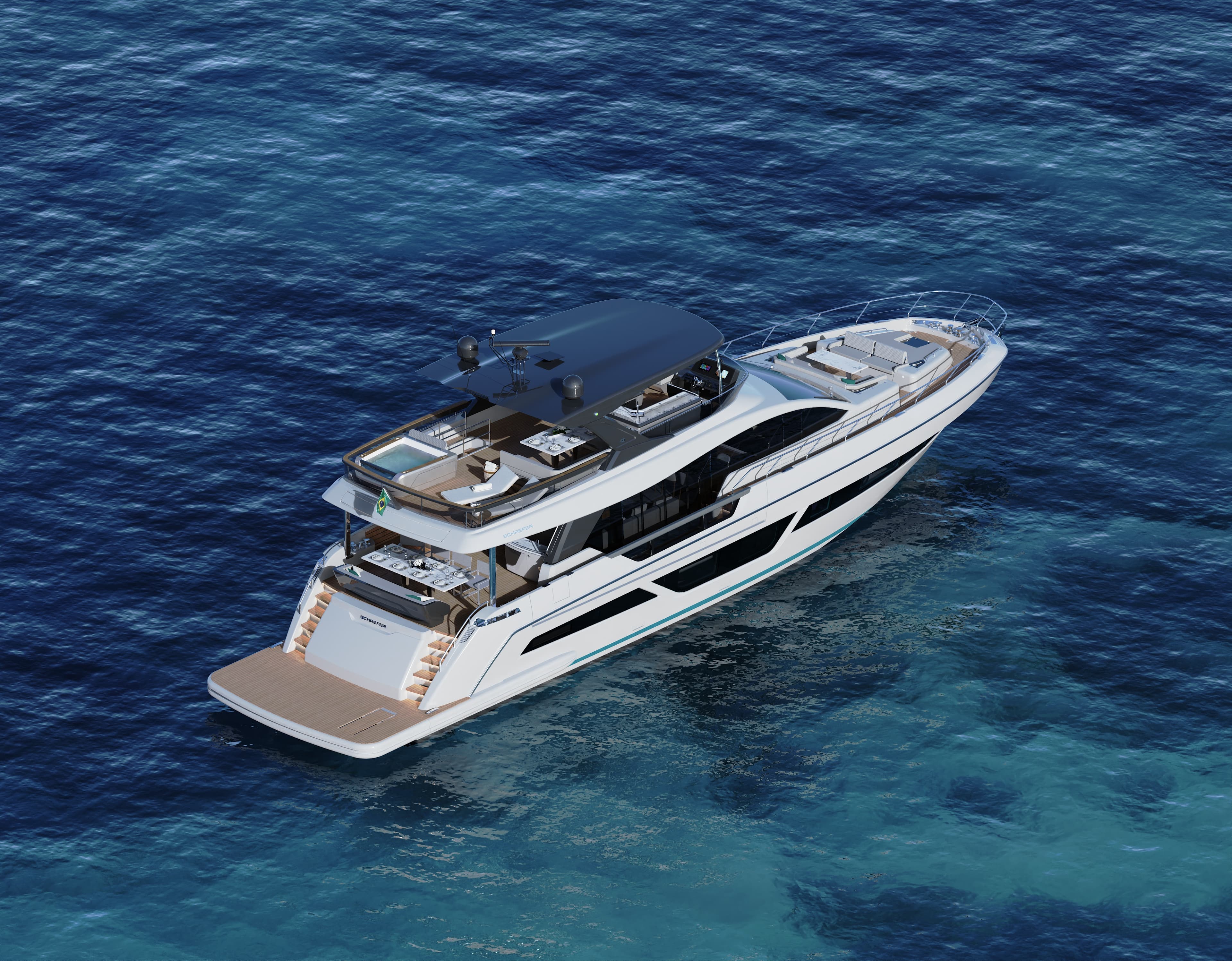 2027 Schaefer Yachts 26M zum Verkauf in Balearic Islands, ES Flybridge 2