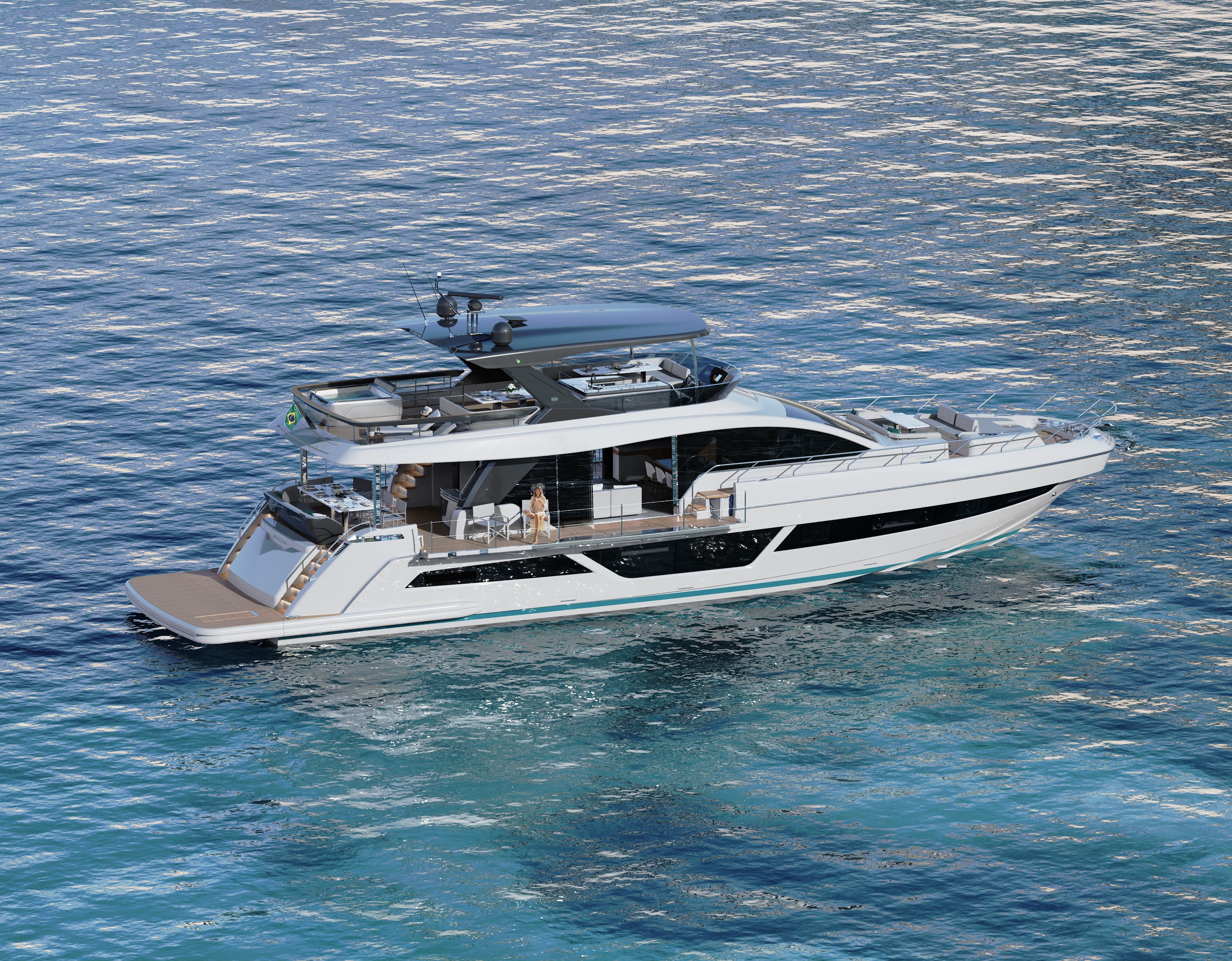 2027 Schaefer Yachts 26M zum Verkauf in Balearic Islands, ES Flybridge 4