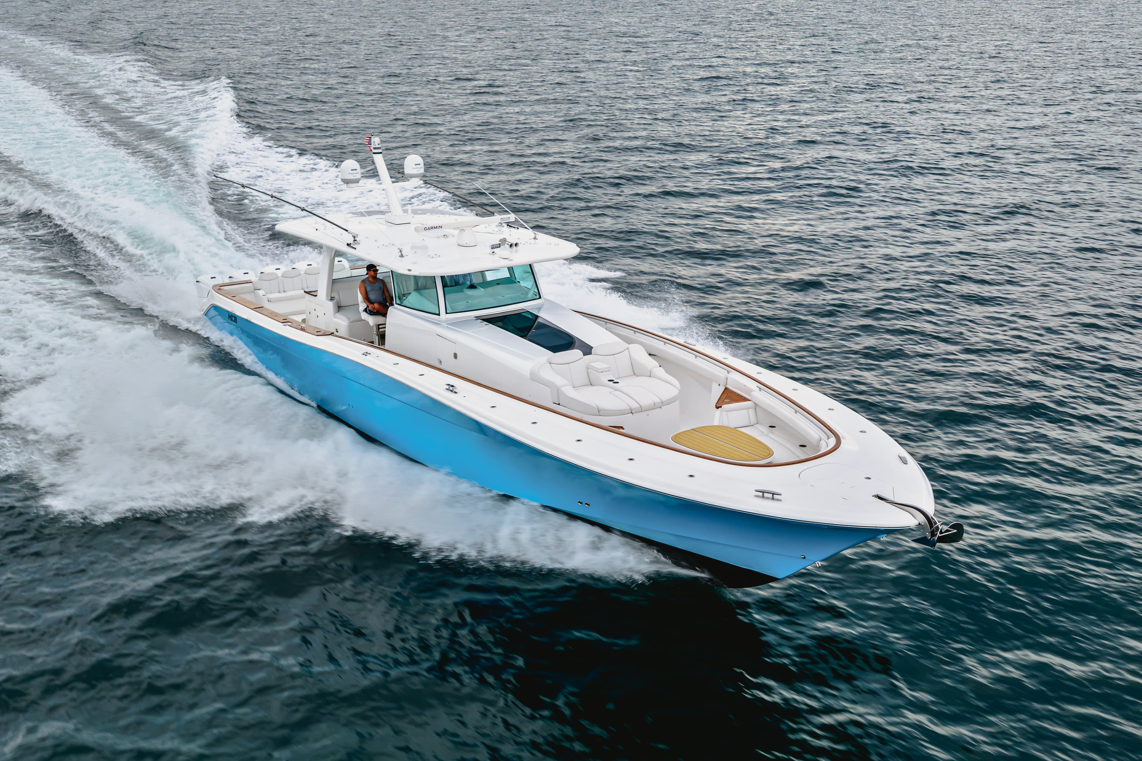 2021 HCB 65 Estrella zum Verkauf in Miami, Florida Center Console 3