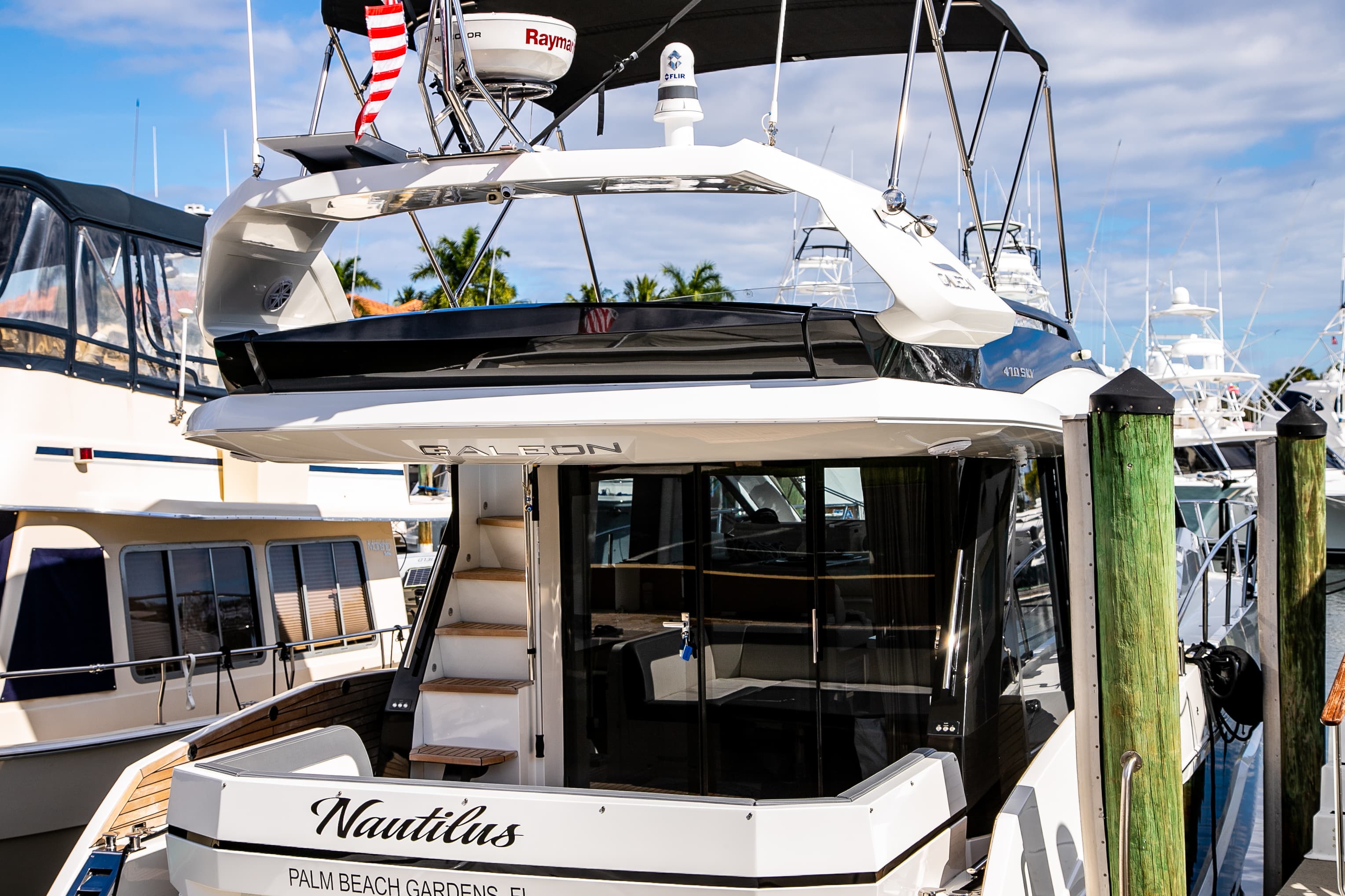 2024 Galeon Yachts 470 Skydeck zum Verkauf in Pompano Beach, Florida Flybridge 5