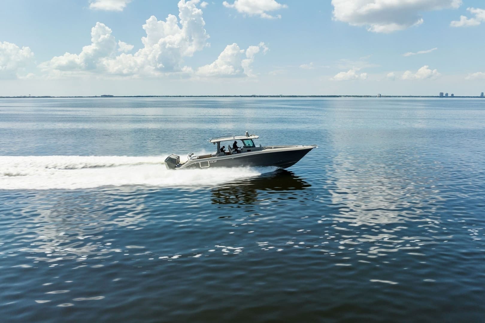 2023 HCB 42 Lujo for Sale in Tampa, Florida Center Console 4
