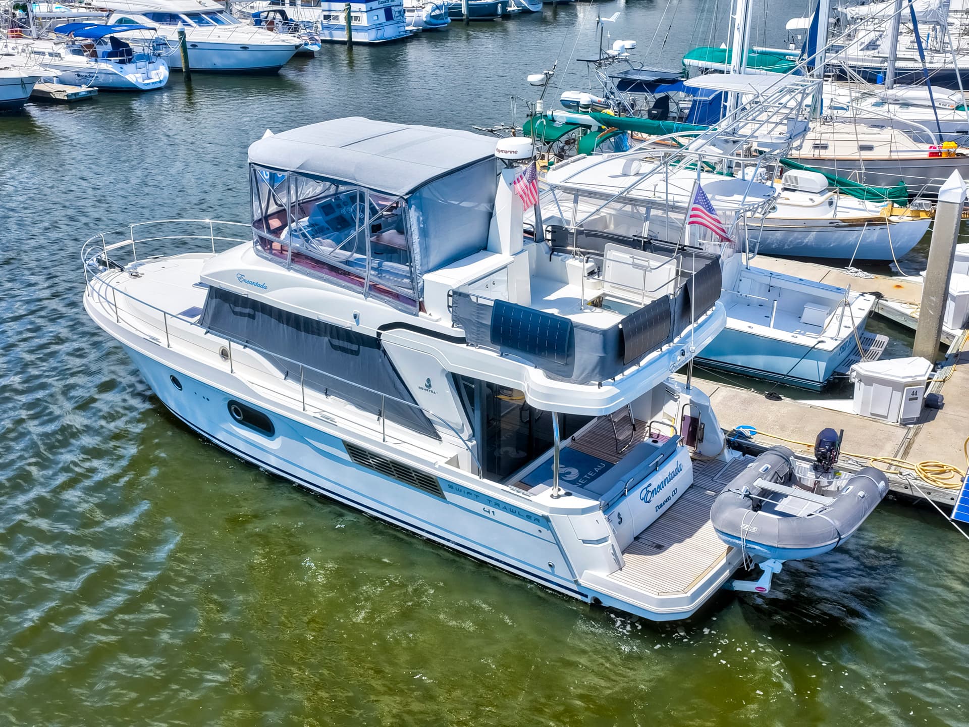 2022 Beneteau Swift Trawler 41 Fly for Sale in Daytona Beach, Florida Trawler 4