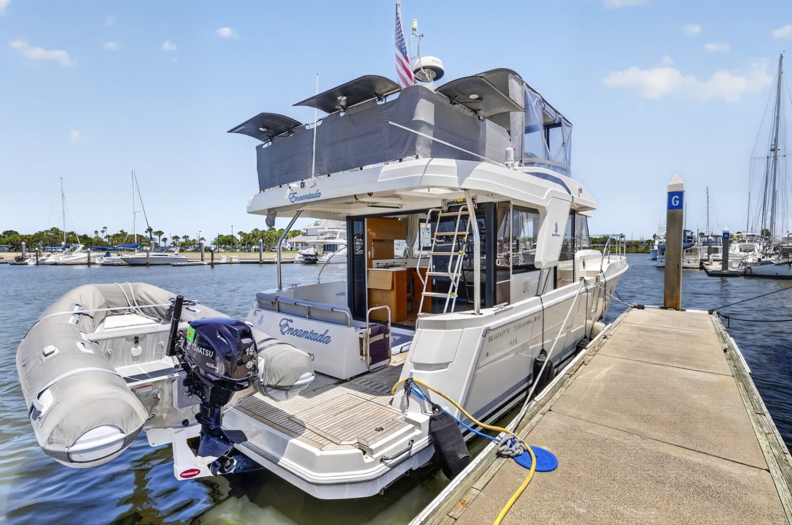 2022 Beneteau Swift Trawler 41 Fly for Sale in Daytona Beach, Florida Trawler 4