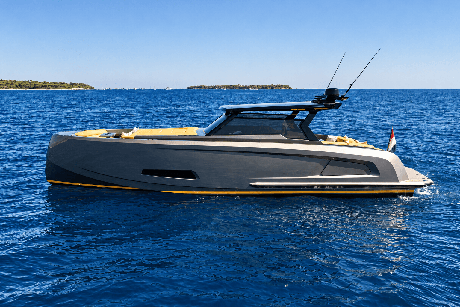 2025 Vanquish Yachts VQ45 zum Verkauf in Cannes, FR Express Cruiser 4