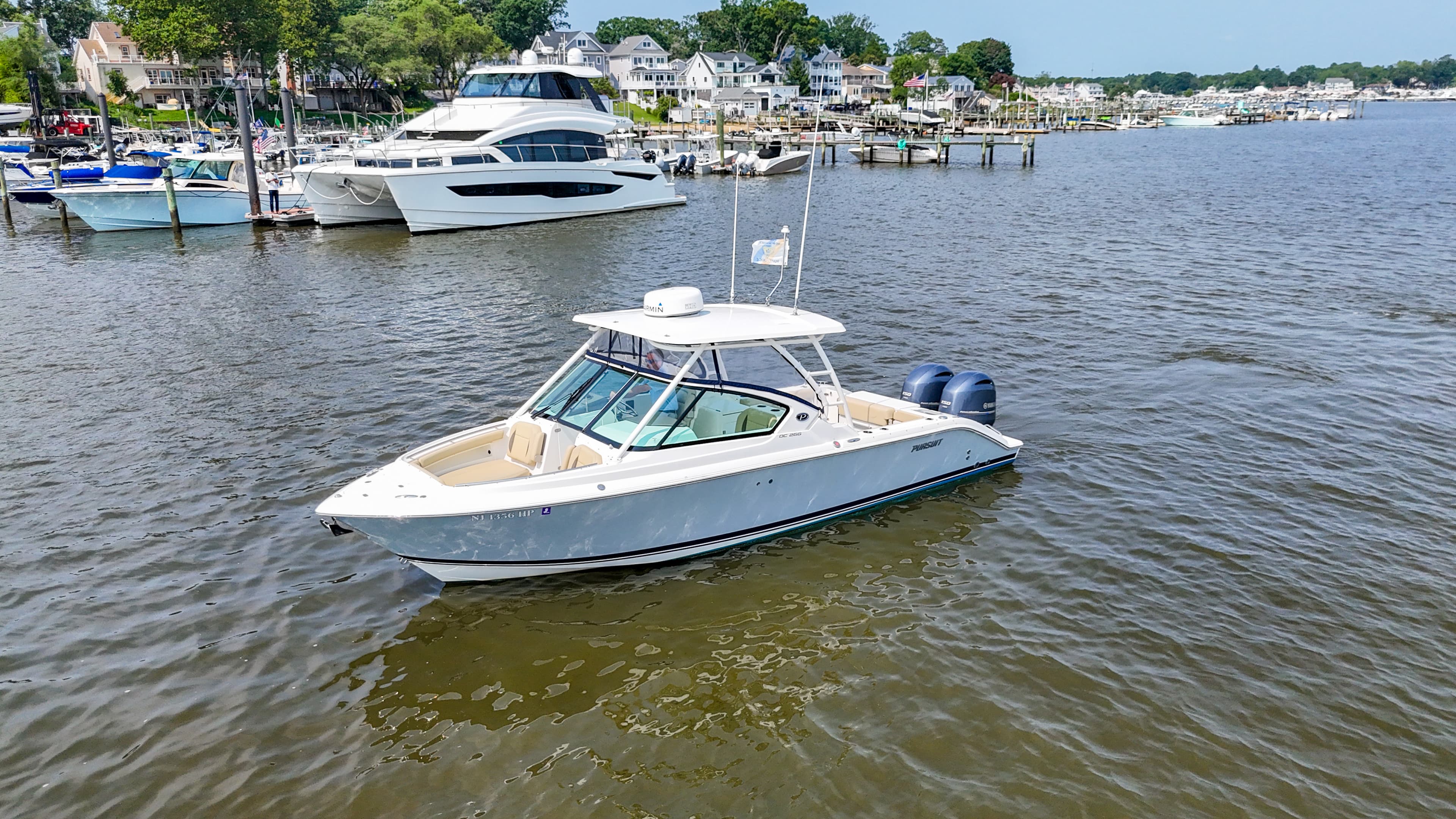 2021 Pursuit DC 266 zum Verkauf in Brick Township, New Jersey Dual Console 5