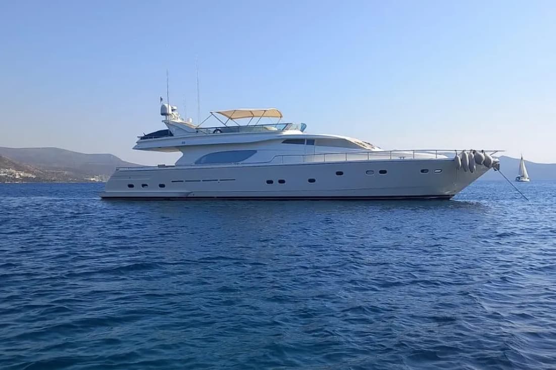 2001 Ferretti Yachts 80 for Sale in Bodrum, TR Motor Yacht 3