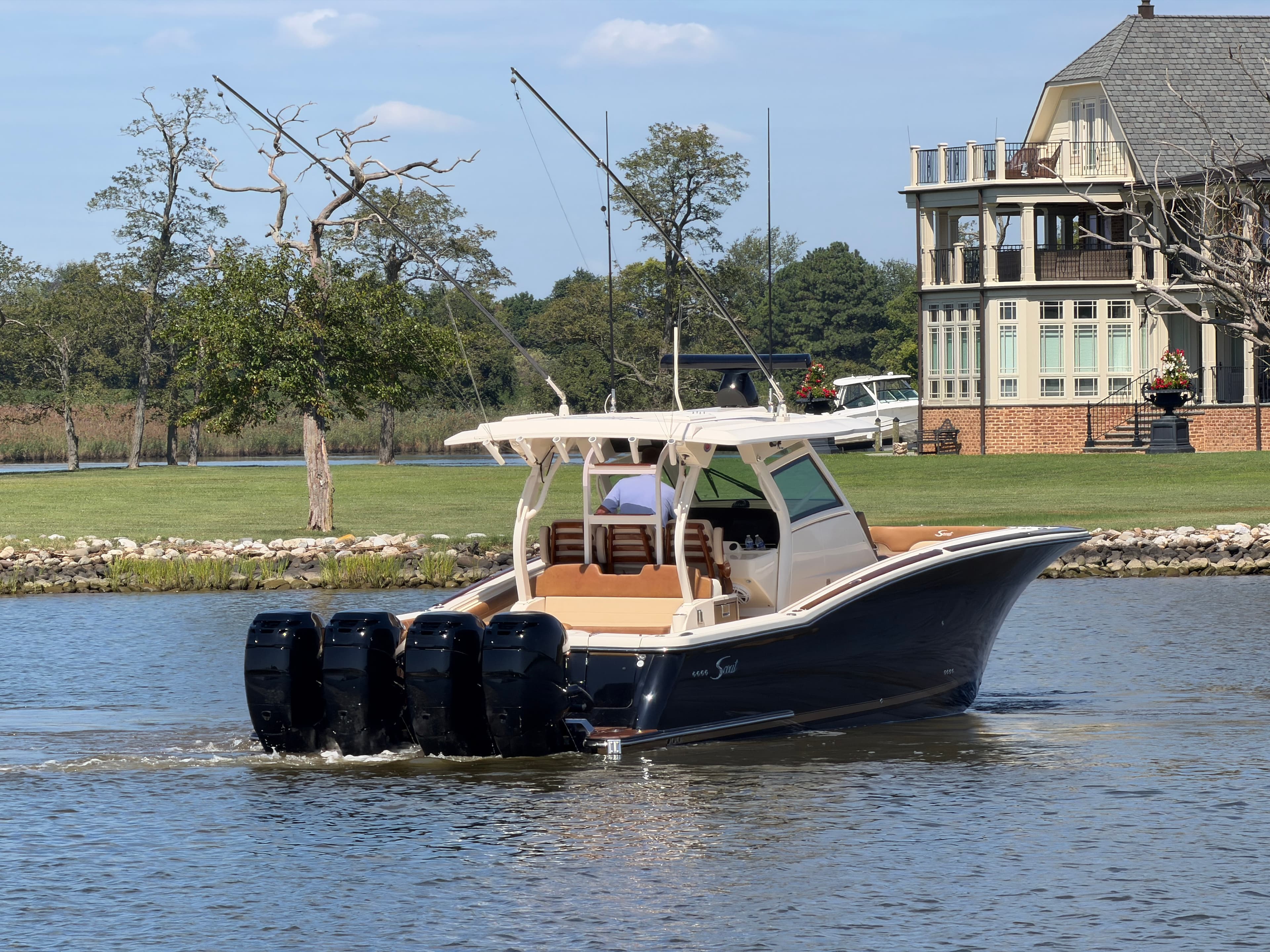 2019 Scout Boats 380 LXF for Sale in Grasonville, MD Center Console 4