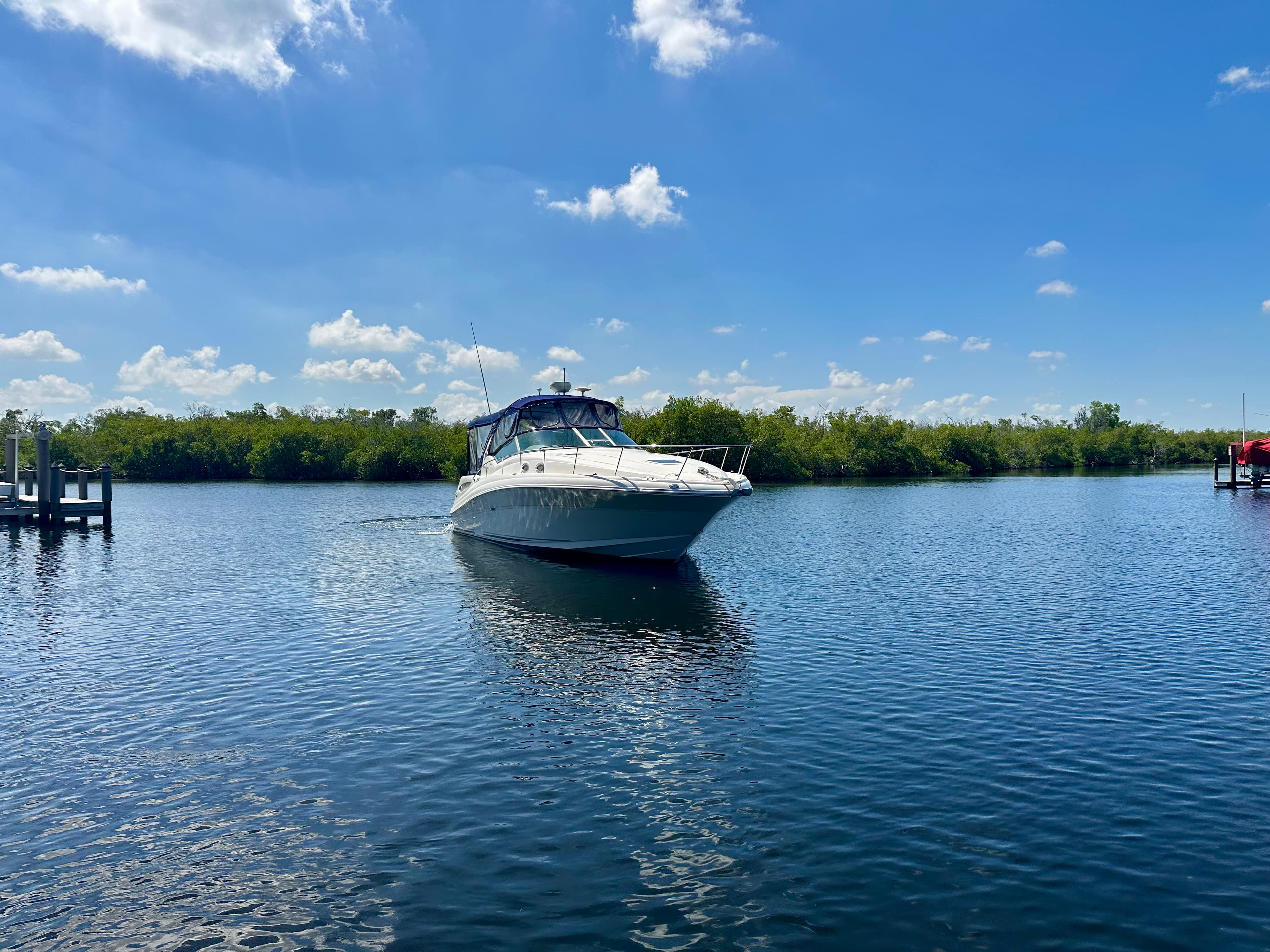 2005 Sea Ray Sundancer 340 zum Verkauf in Fort Myers, FL Express Cruiser 3