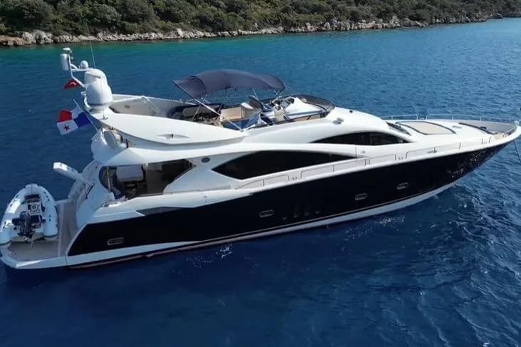 2004 Sunseeker 82 Yacht zum Verkauf in Kaş, TR Flybridge 2