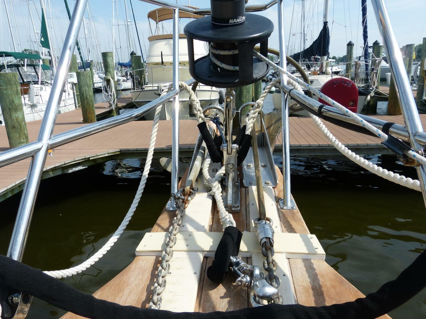 2000 Island Packet Yachts 420 zum Verkauf in Tracys Landing, Maryland Cutter 4