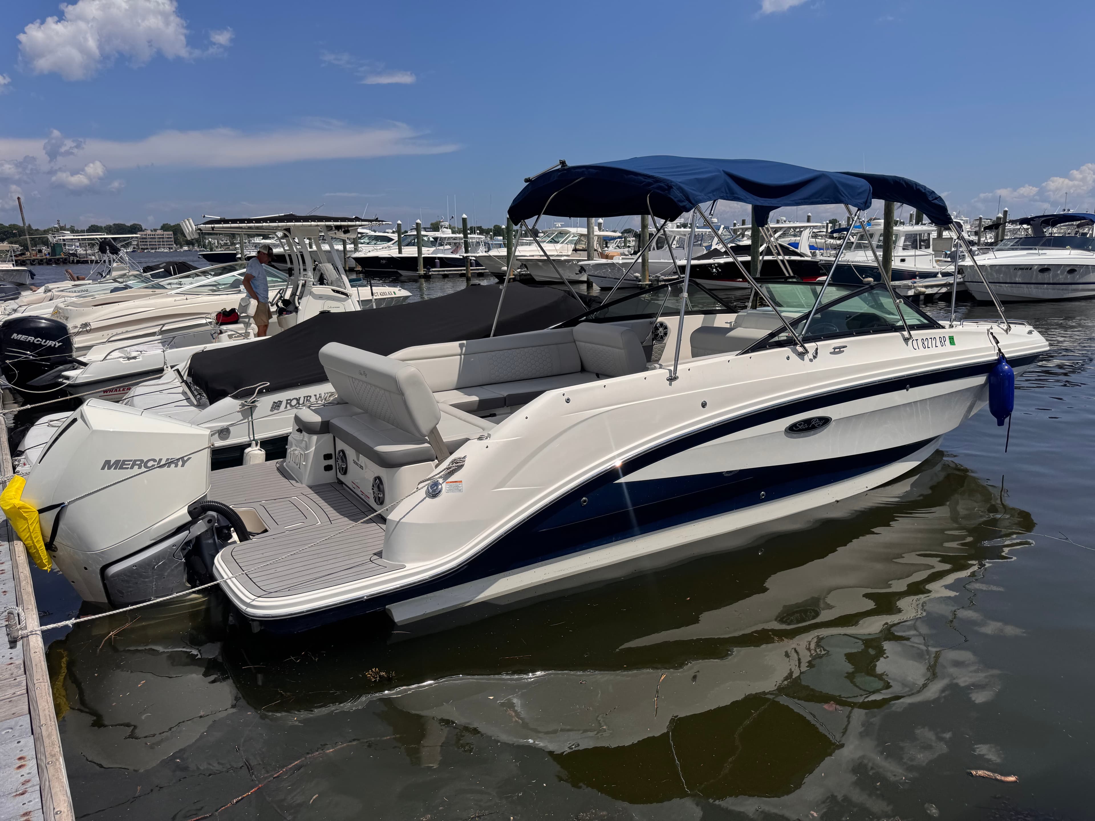2022 Sea Ray SDX 250 Outboard zum Verkauf in Norwalk, Connecticut Bowrider 4