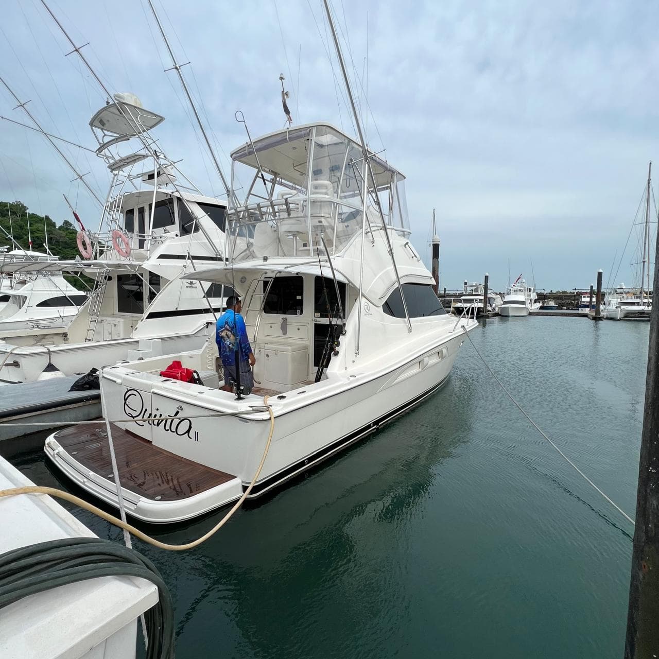 2011 Riviera 38 Open Flybridge in vendita a Panama City, PA Flybridge 4