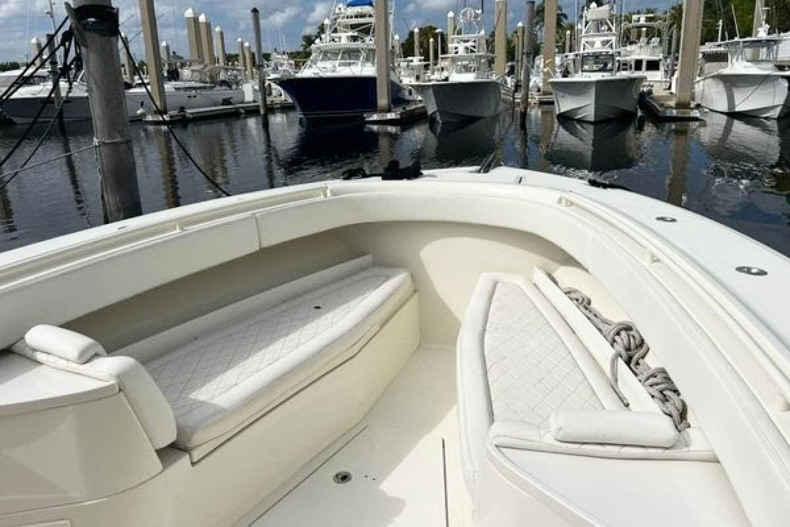 2018 HCB 39 Speciale for Sale in Miami, Florida Center Console 4