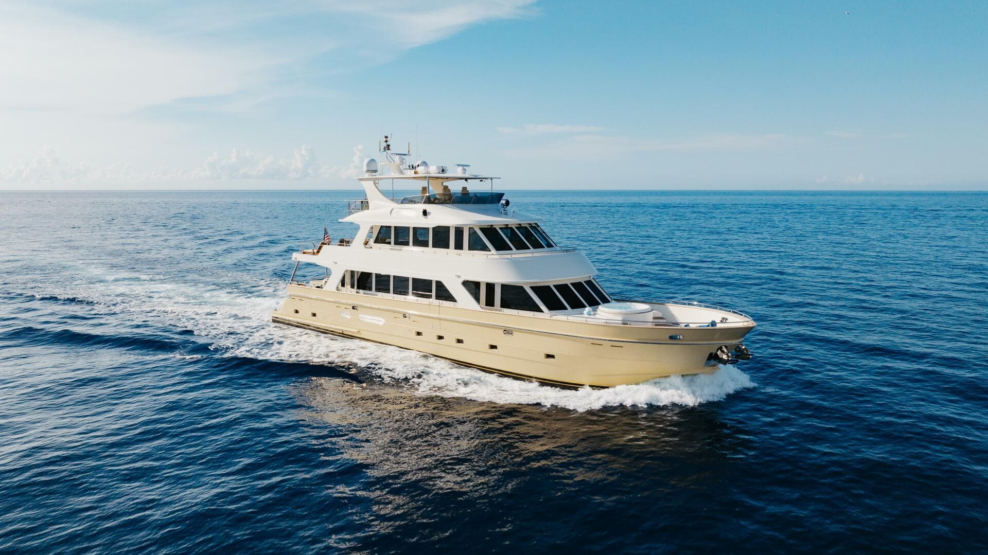 2007 President Yachts 87 Tri-Deck te koop in Fort Lauderdale, Florida Motor Yacht