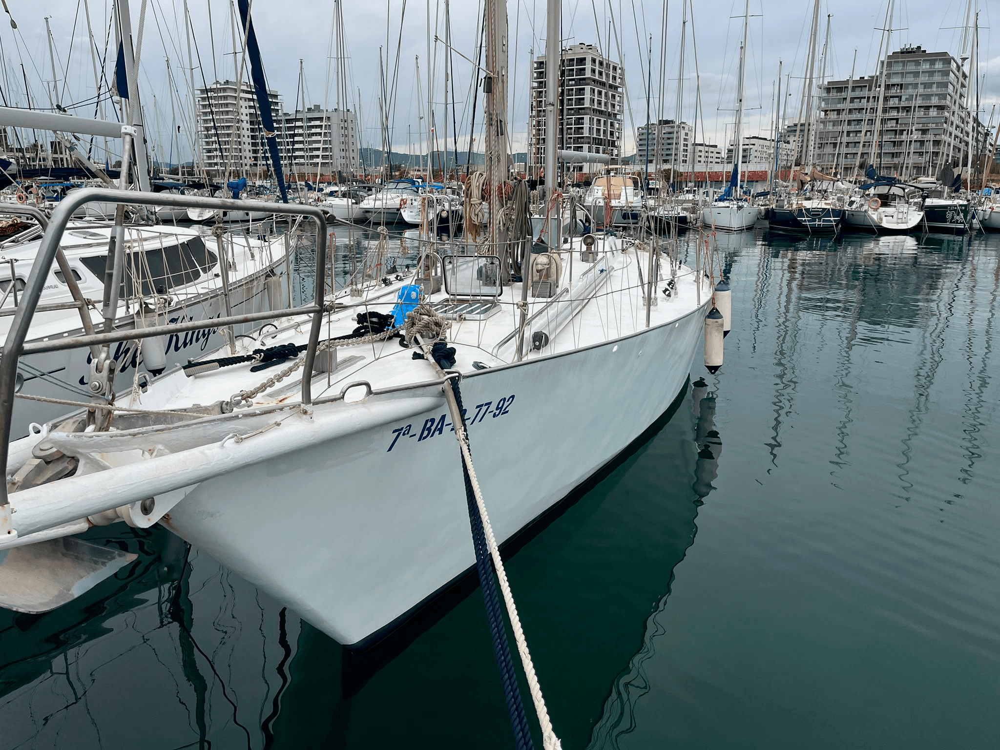 1983 Custom Steel sailing yacht 16m – Damien design. for Sale in Barcelona, ES Monohull 2