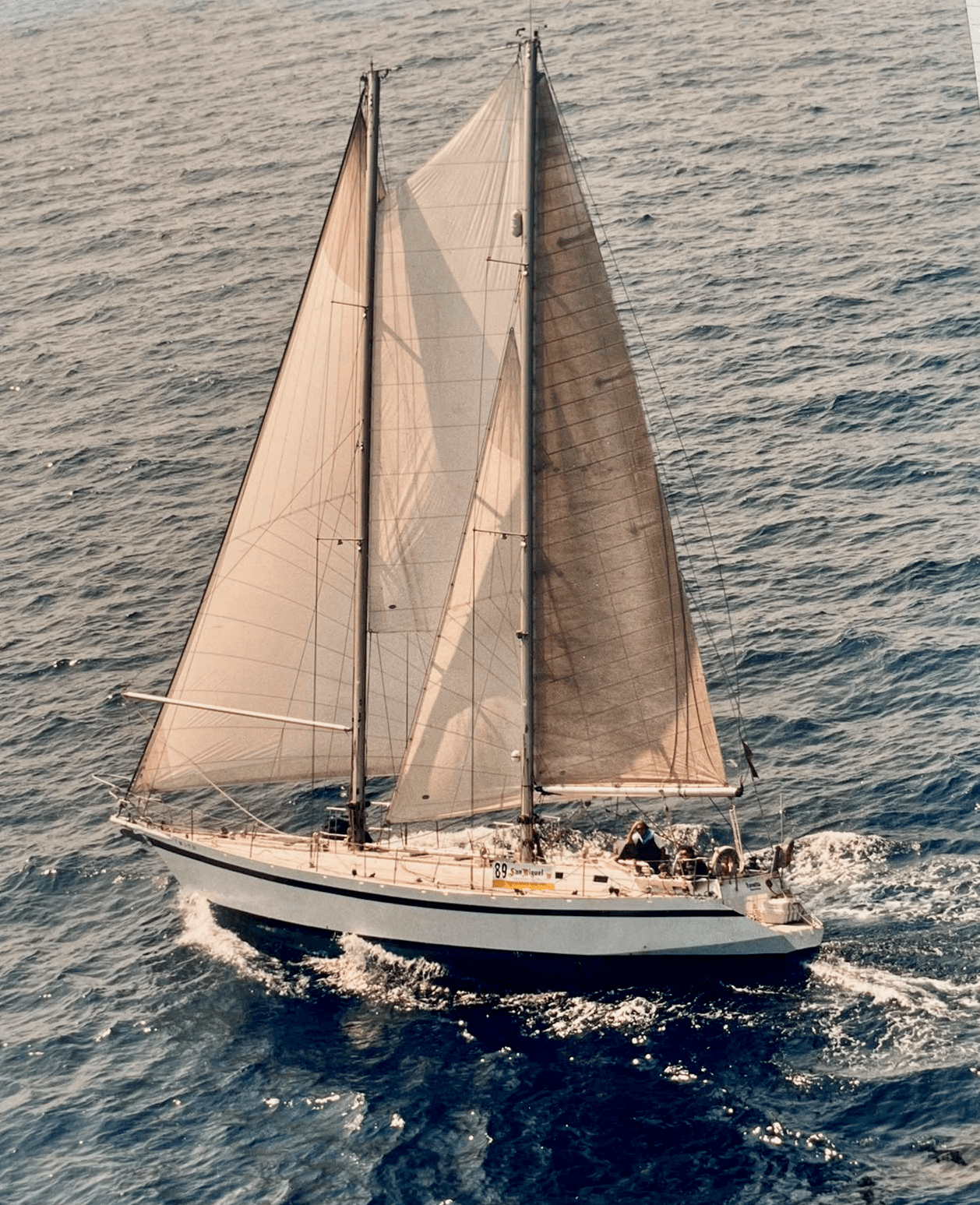 1983 Custom Steel sailing yacht 16m – Damien design. for Sale in Barcelona, ES Monohull 3