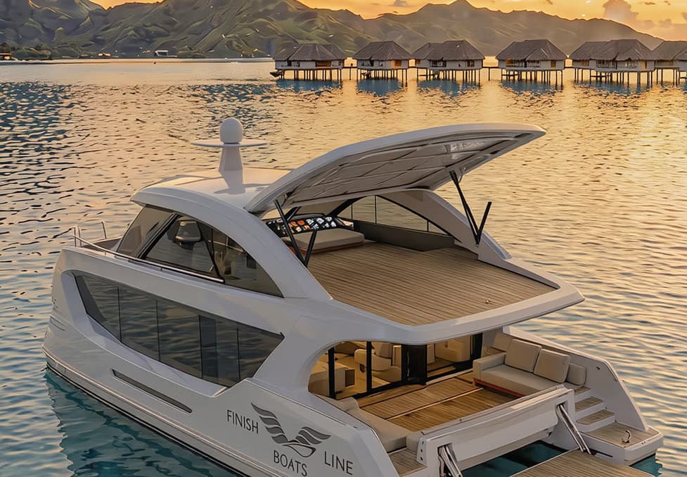 2026 Finish Line Boats 67 Ocean Catamaran in vendita a HO CHI MINH, HA LONG, VN Power Catamarans