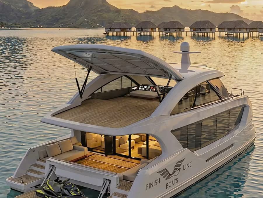 2026 Finish Line Boats 67 Ocean Catamaran in vendita a HO CHI MINH, HA LONG, VN Power Catamarans 2