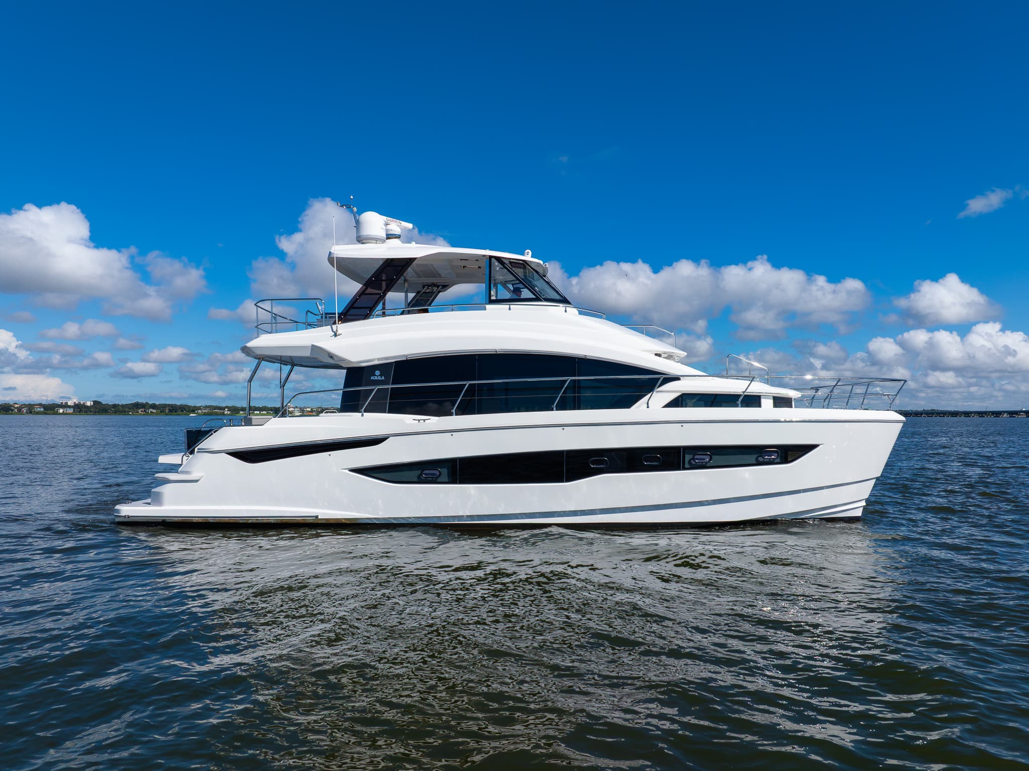 2022 Aquila 54 Yacht te koop in Clearwater, Florida Power Catamarans 5