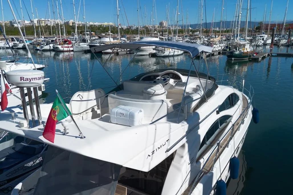 2007 Azimut 46 zum Verkauf in Portimão, PT Flybridge 5