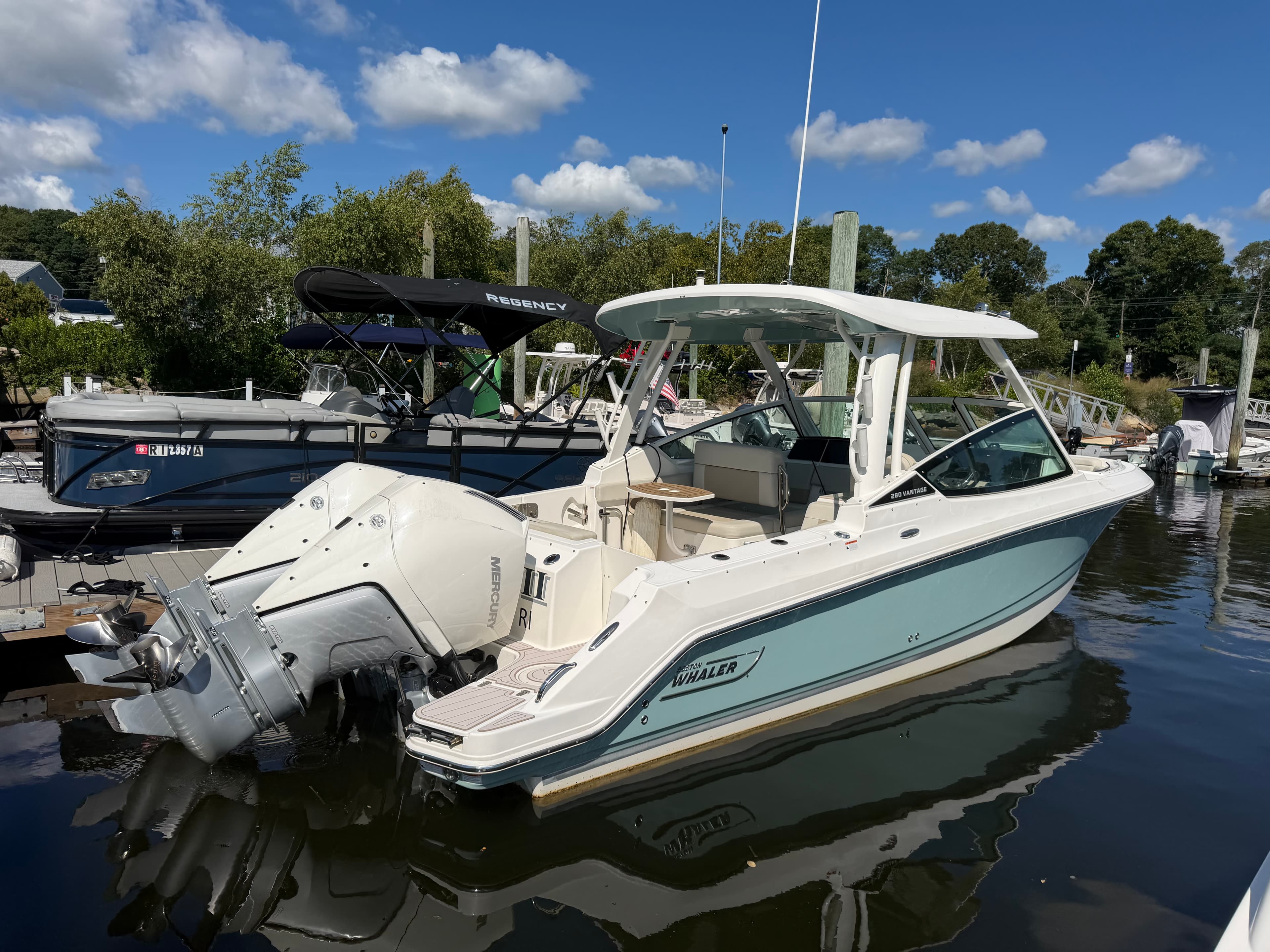 2021 Boston Whaler 280 Vantage zum Verkauf in Quincy, MA Dual Console