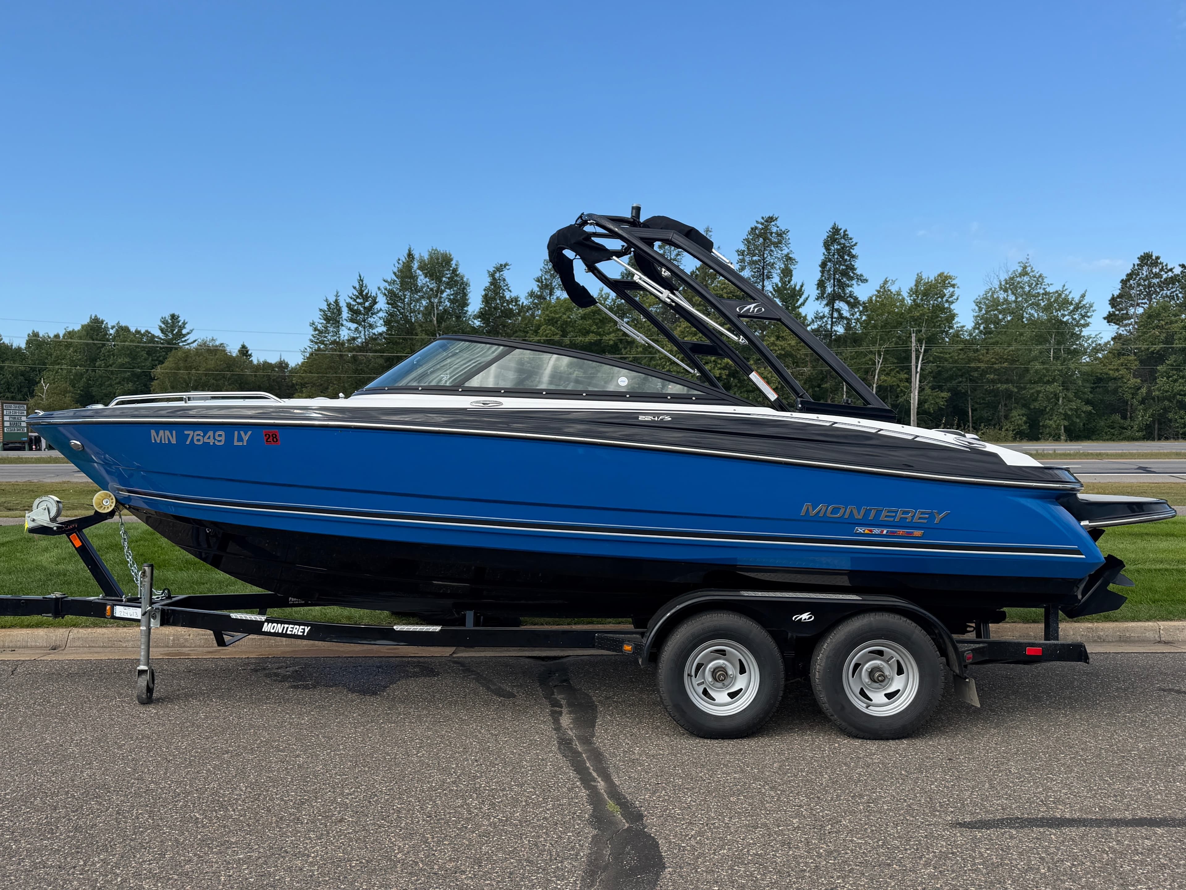 2020 Monterey 224FS zum Verkauf in Nisswa, Minnesota Bowrider