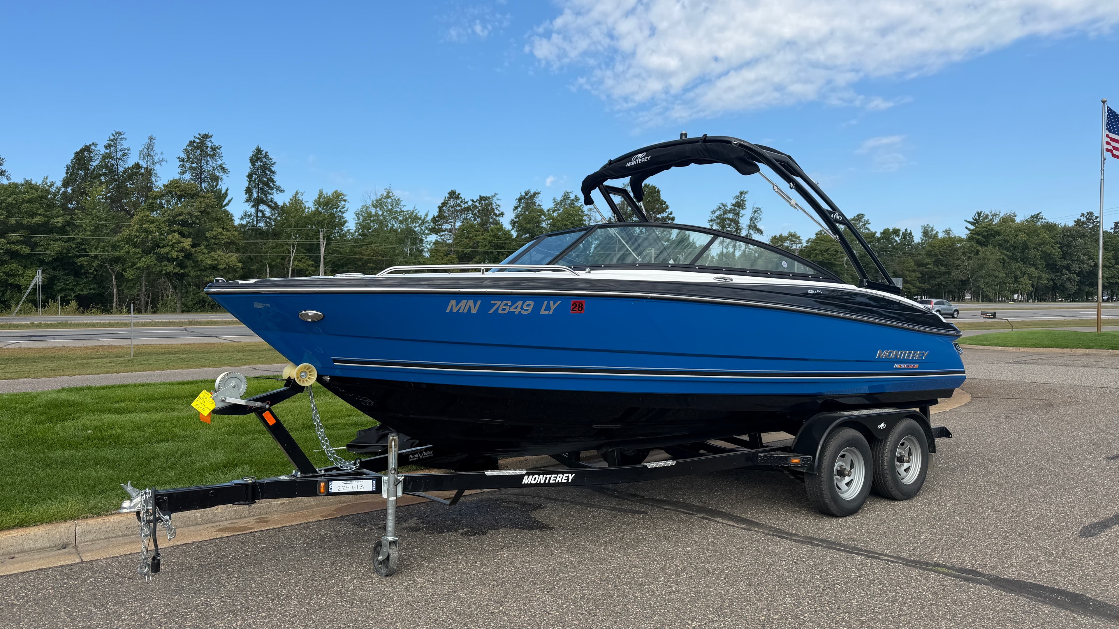 2020 Monterey 224FS zum Verkauf in Nisswa, Minnesota Bowrider 2