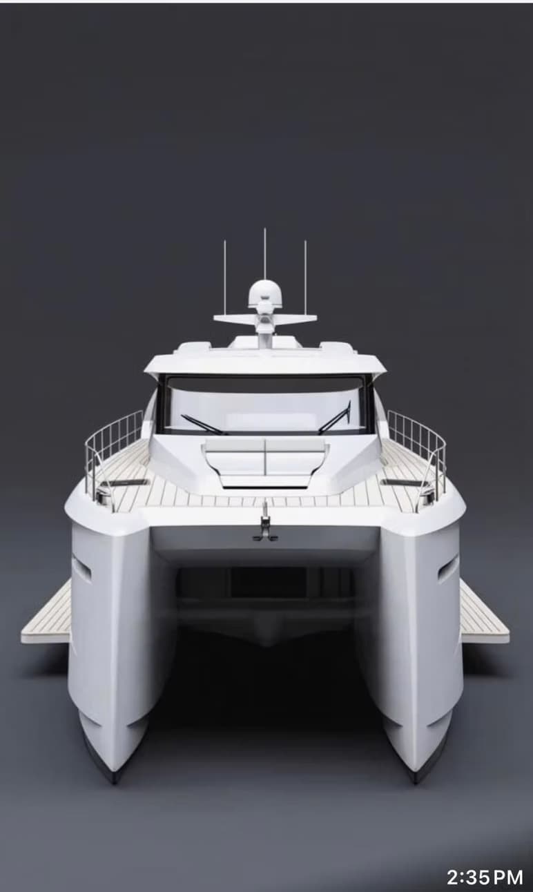 2026 Finish Line Boats 100 Ocean Catamaran zum Verkauf in HO CHI MINH, HA LONG, VN Power Catamarans 3