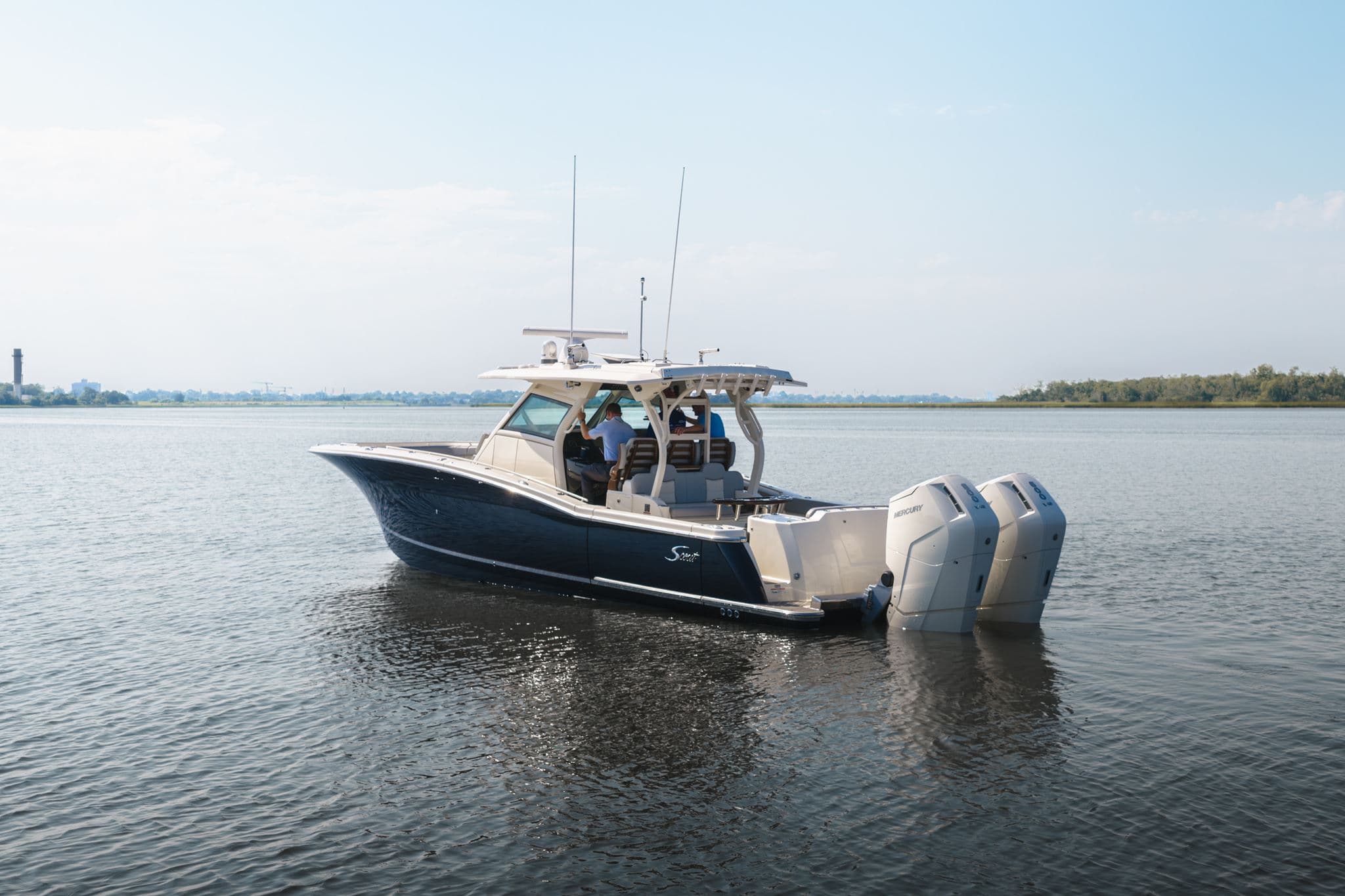 2025 Scout Boats 400 LXF zum Verkauf in Charleston, SC Center Console 4
