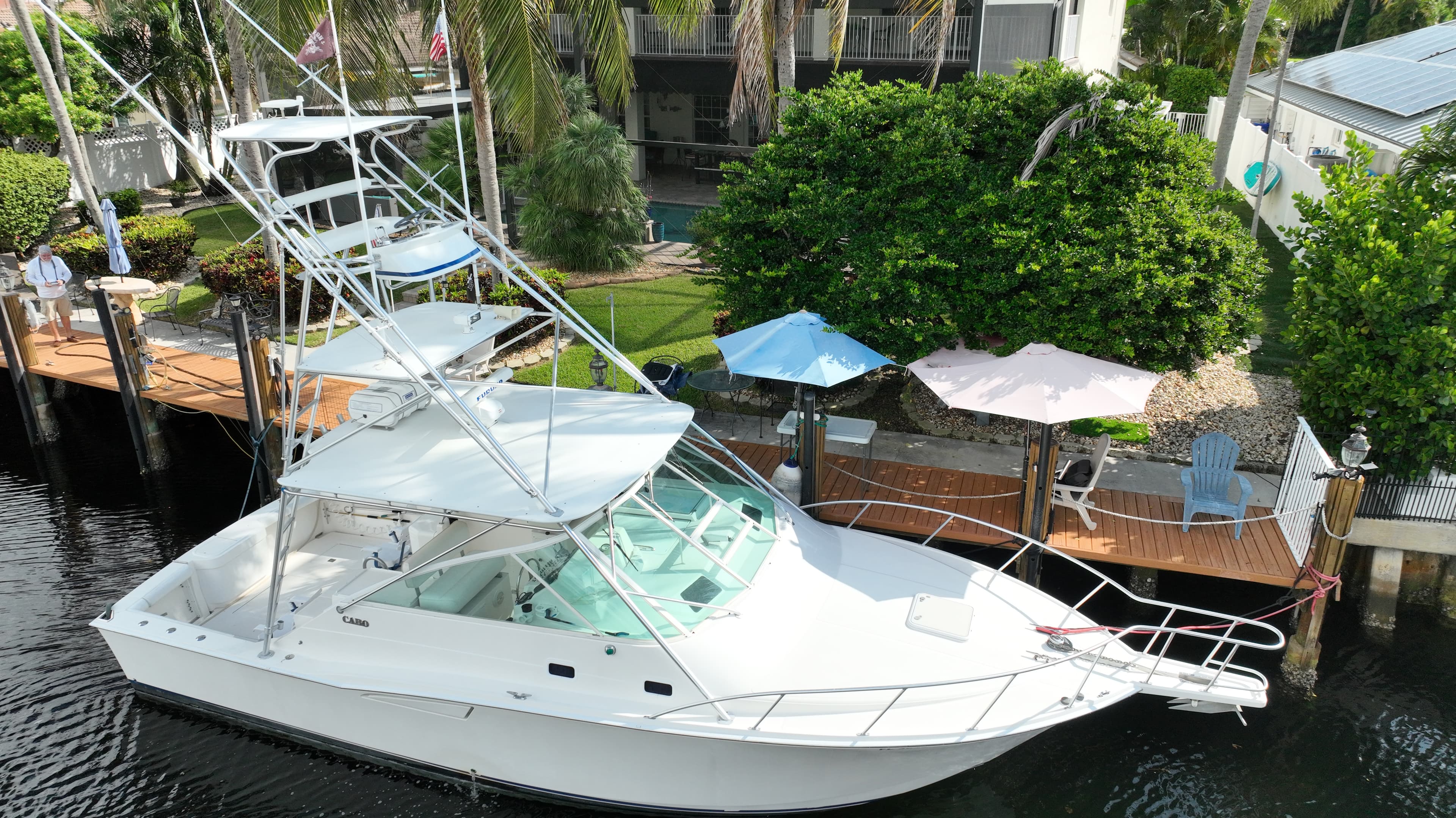 2002 CABO 35 Express for Sale in Pompano Beach, Florida Express Cruiser 2