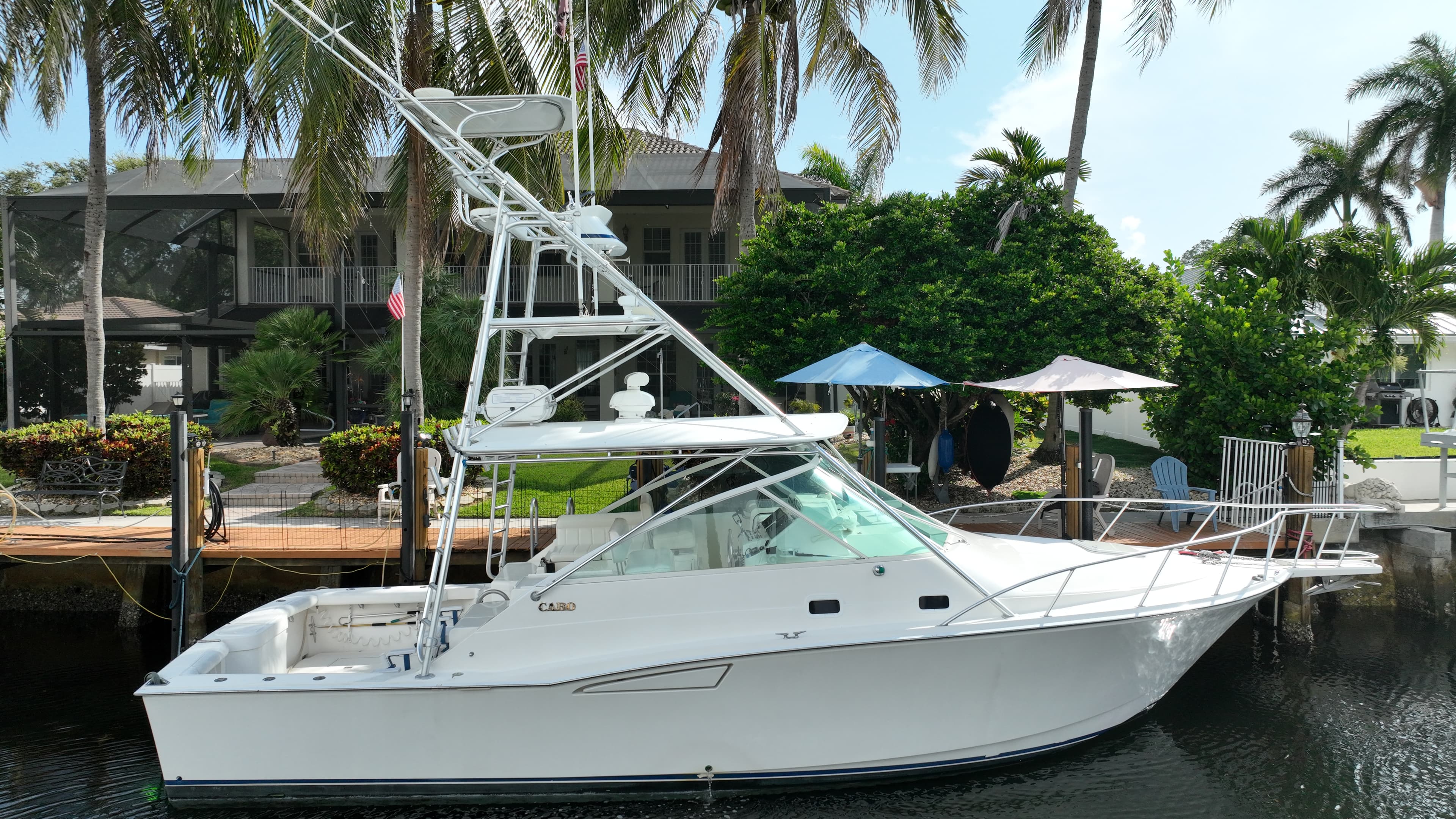 2002 CABO 35 Express for Sale in Pompano Beach, Florida Express Cruiser 3