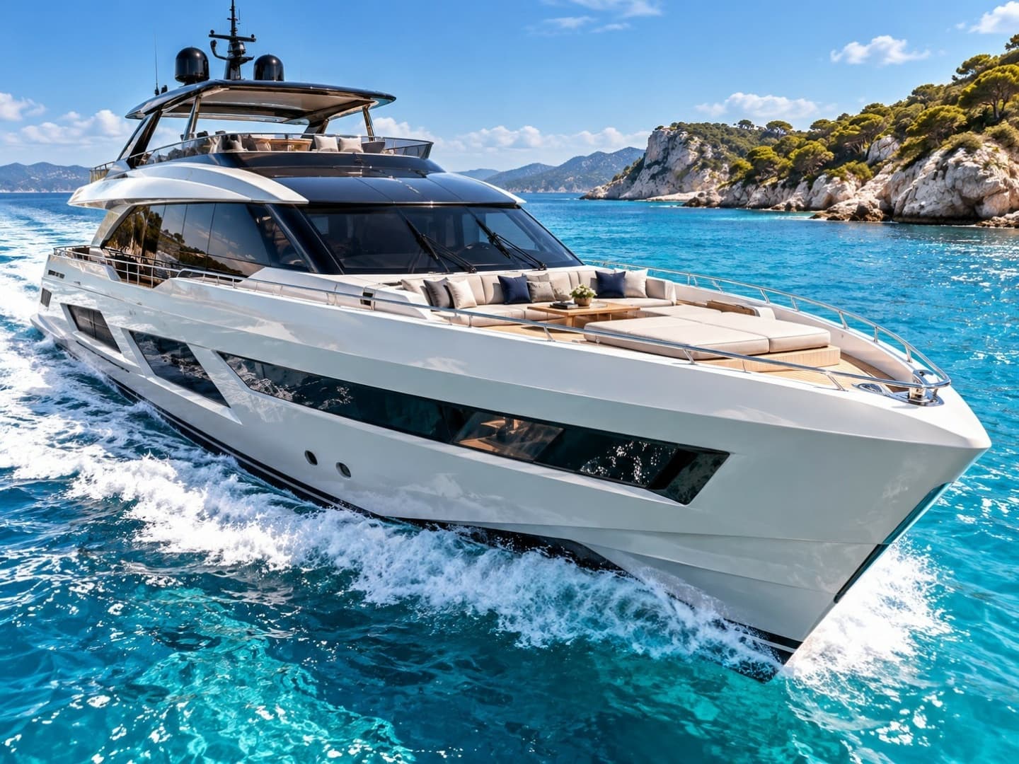 2028 Alpha Custom Yachts Squalo 100 for Sale in Fort Lauderdale, Florida Cruiser