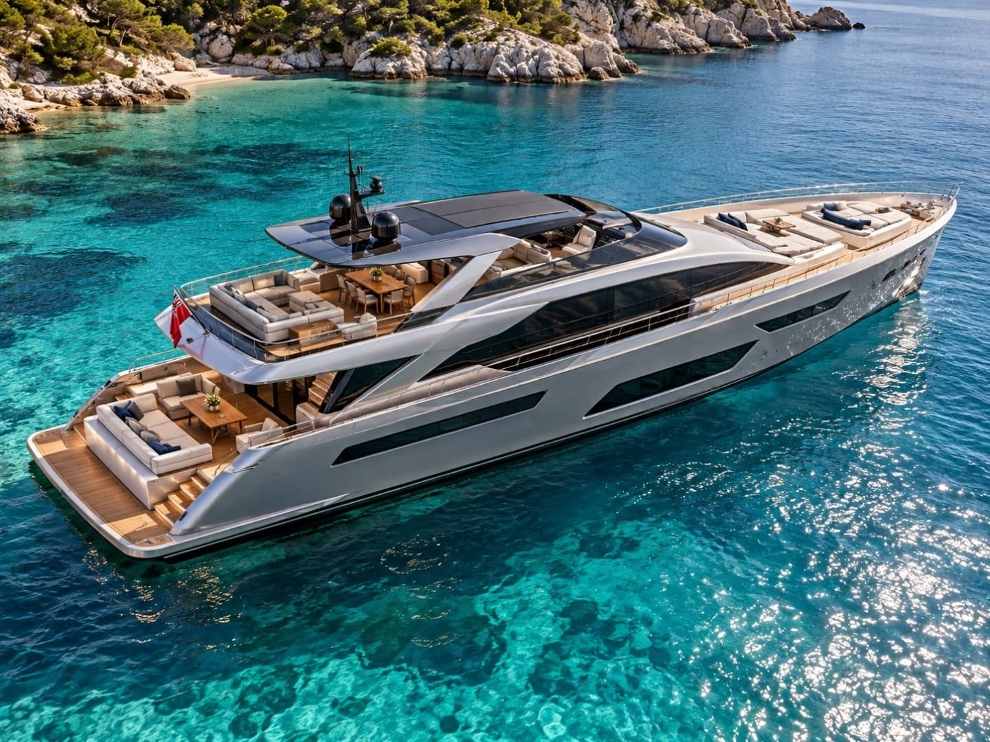2028 Alpha Custom Yachts Squalo 100 for Sale in Fort Lauderdale, Florida Cruiser 2