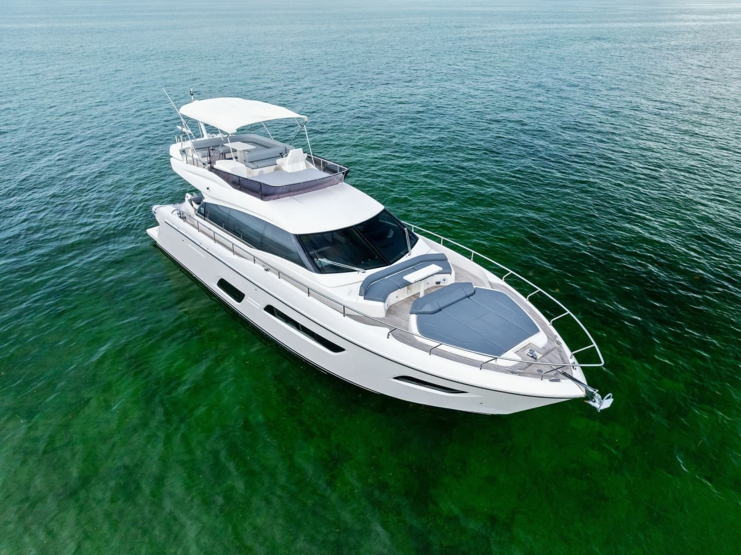 2018 Ferretti Yachts 550 a la venta en Miami, Florida Flybridge 4