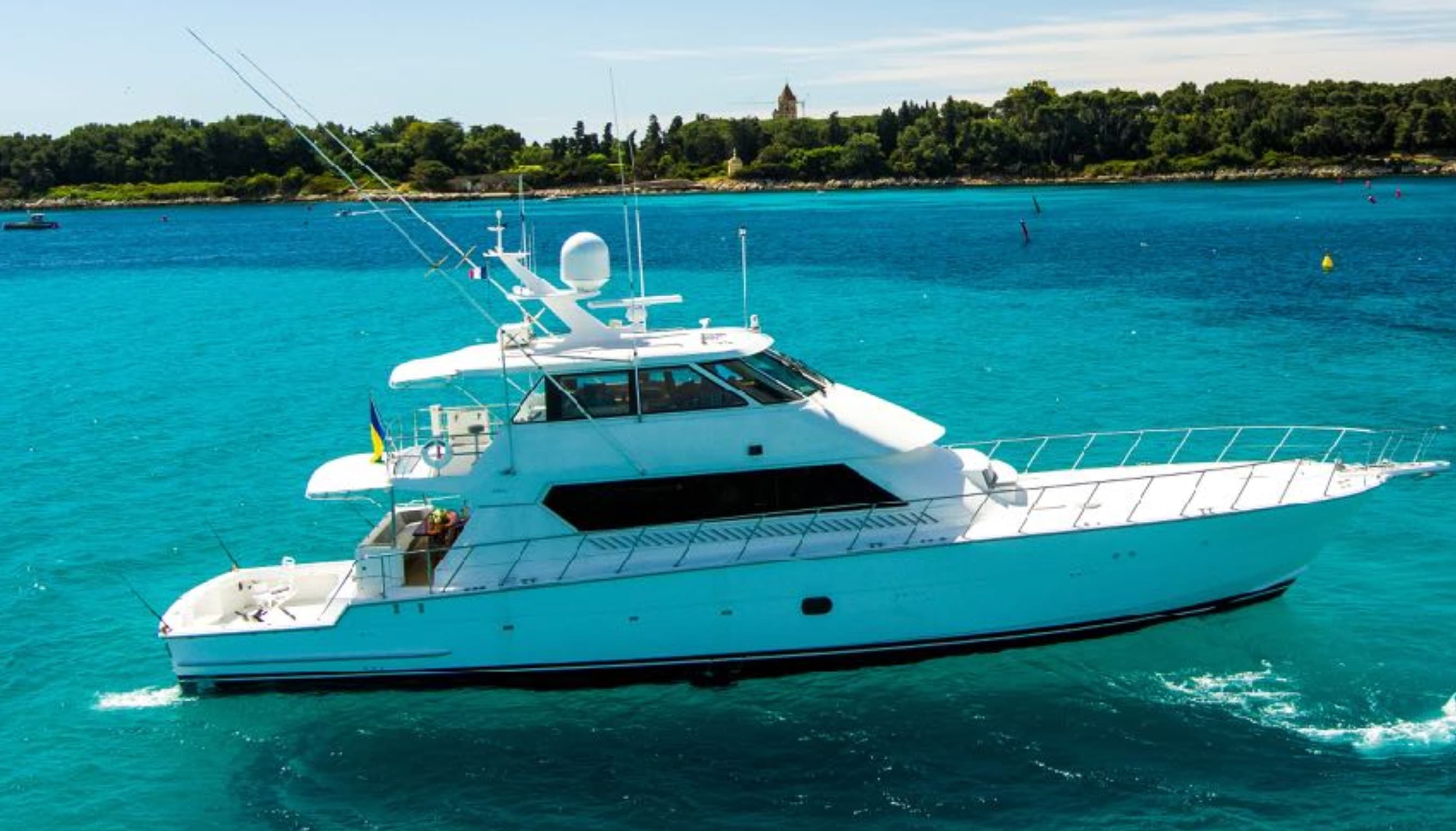 2002 Hatteras 86 Convertible zum Verkauf in Road Town, VG Sport Fishing 3