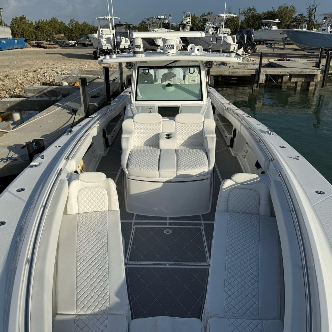 2023 HCB 53 Sueños Sold in Fort Lauderdale, Florida Center Console 4