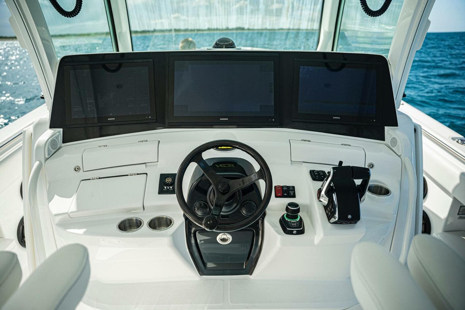 2023 HCB 53 Sueños Sold in Fort Lauderdale, Florida Center Console 5