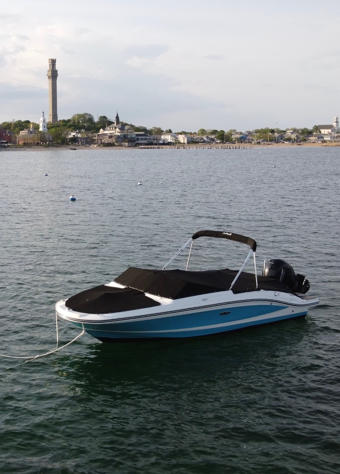 2021 Sea Ray SPX 210 Outboard in vendita a Quincy, Massachusetts Bowrider 3