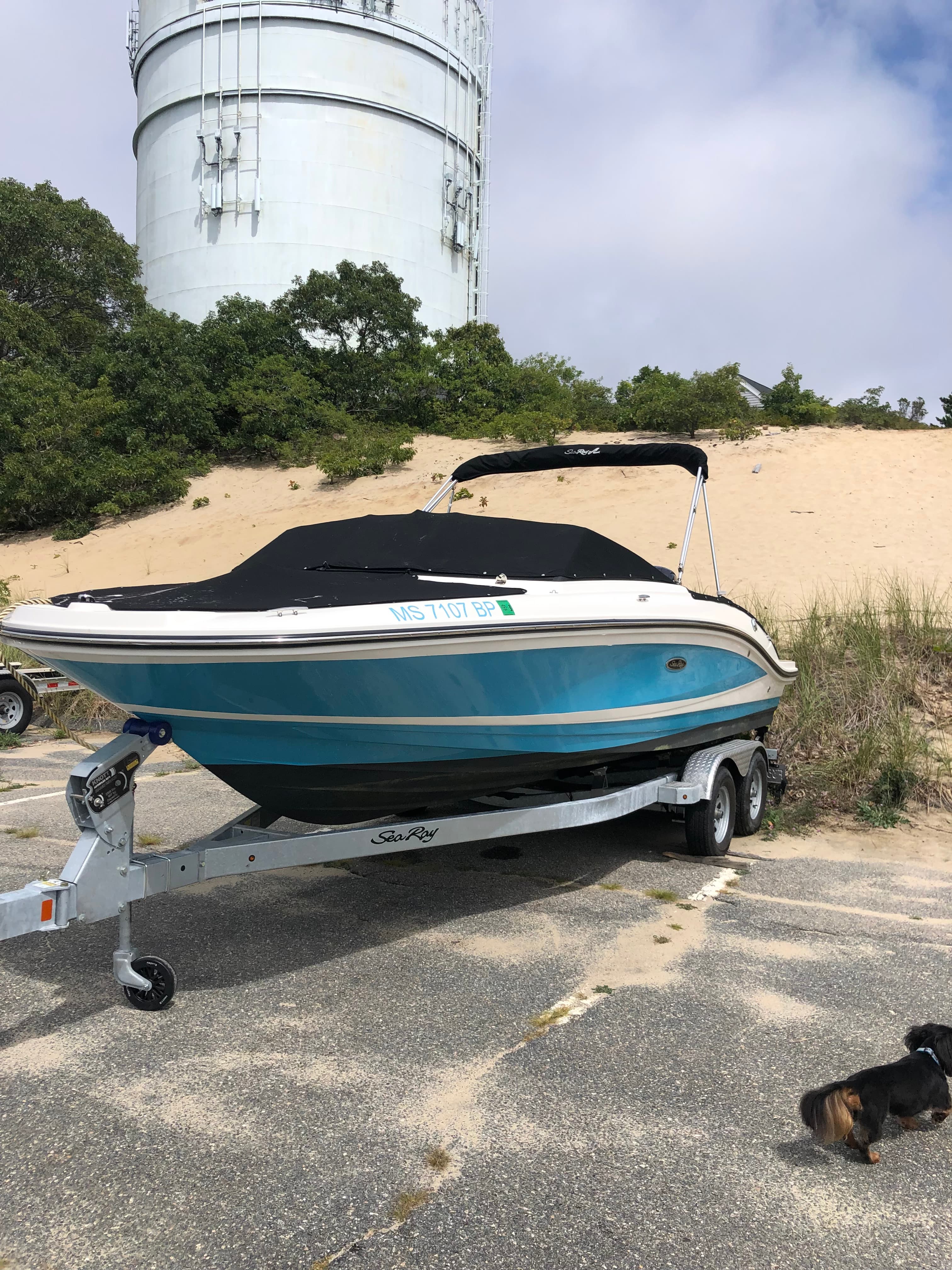 2021 Sea Ray SPX 210 Outboard in vendita a Quincy, Massachusetts Bowrider 4