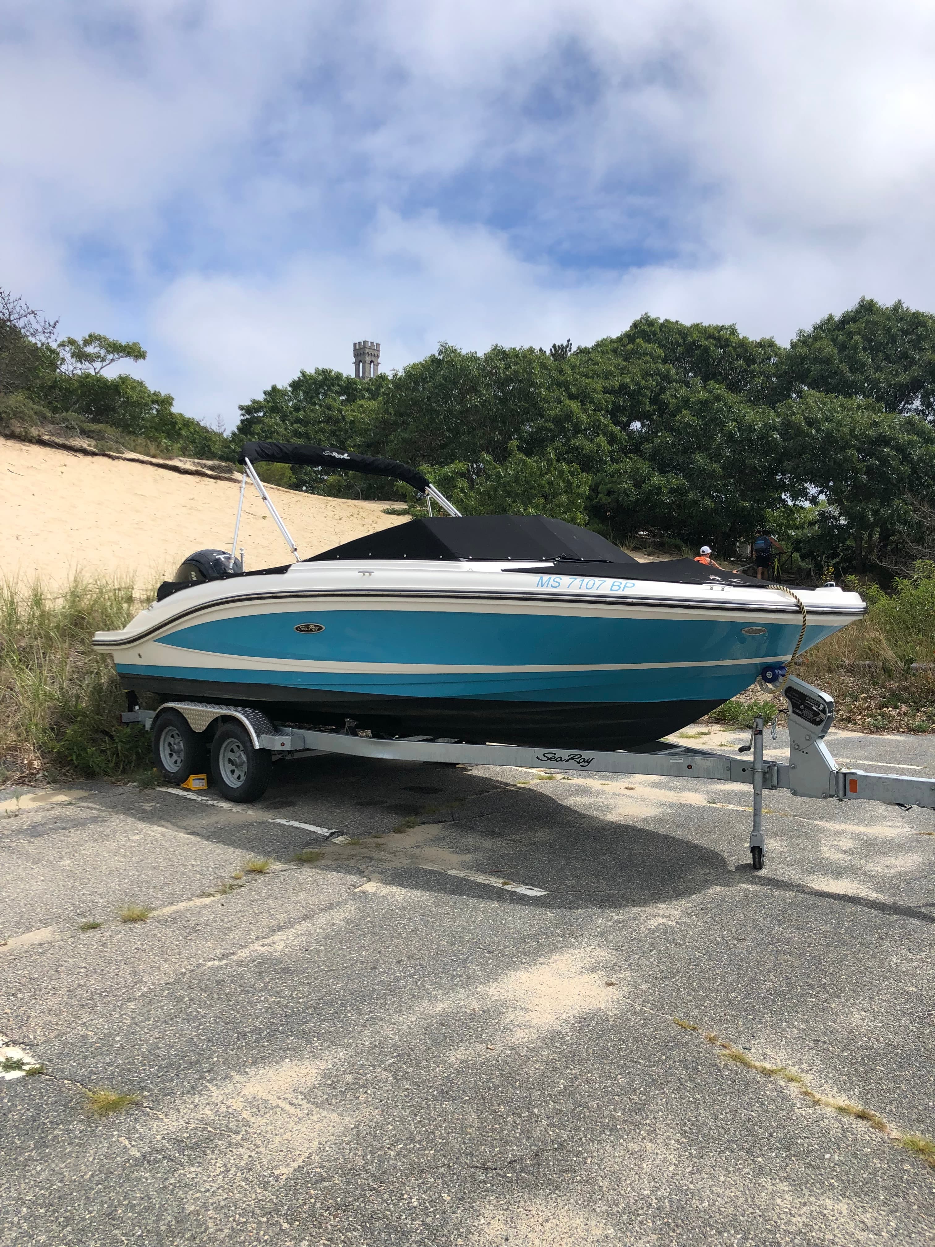 2021 Sea Ray SPX 210 Outboard in vendita a Quincy, Massachusetts Bowrider 5