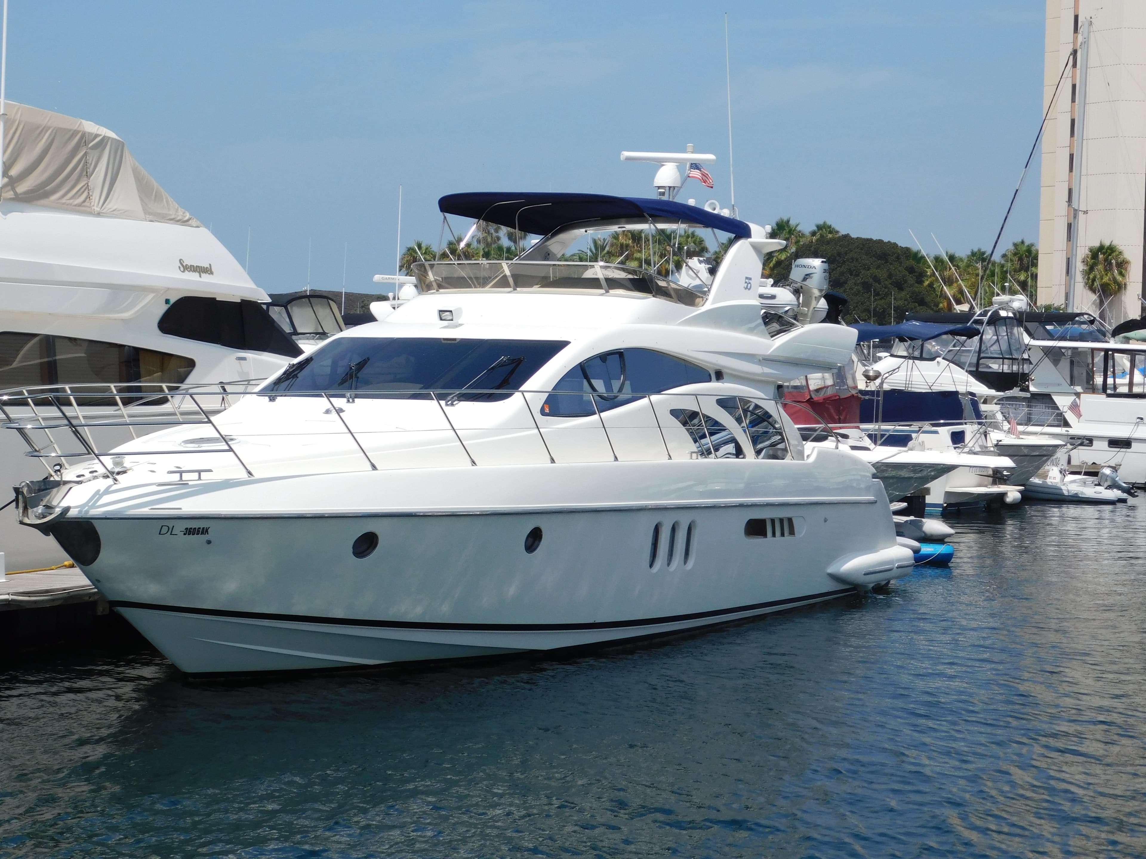 2004 Azimut 55 Flybridge zum Verkauf in San Diego, California Flybridge