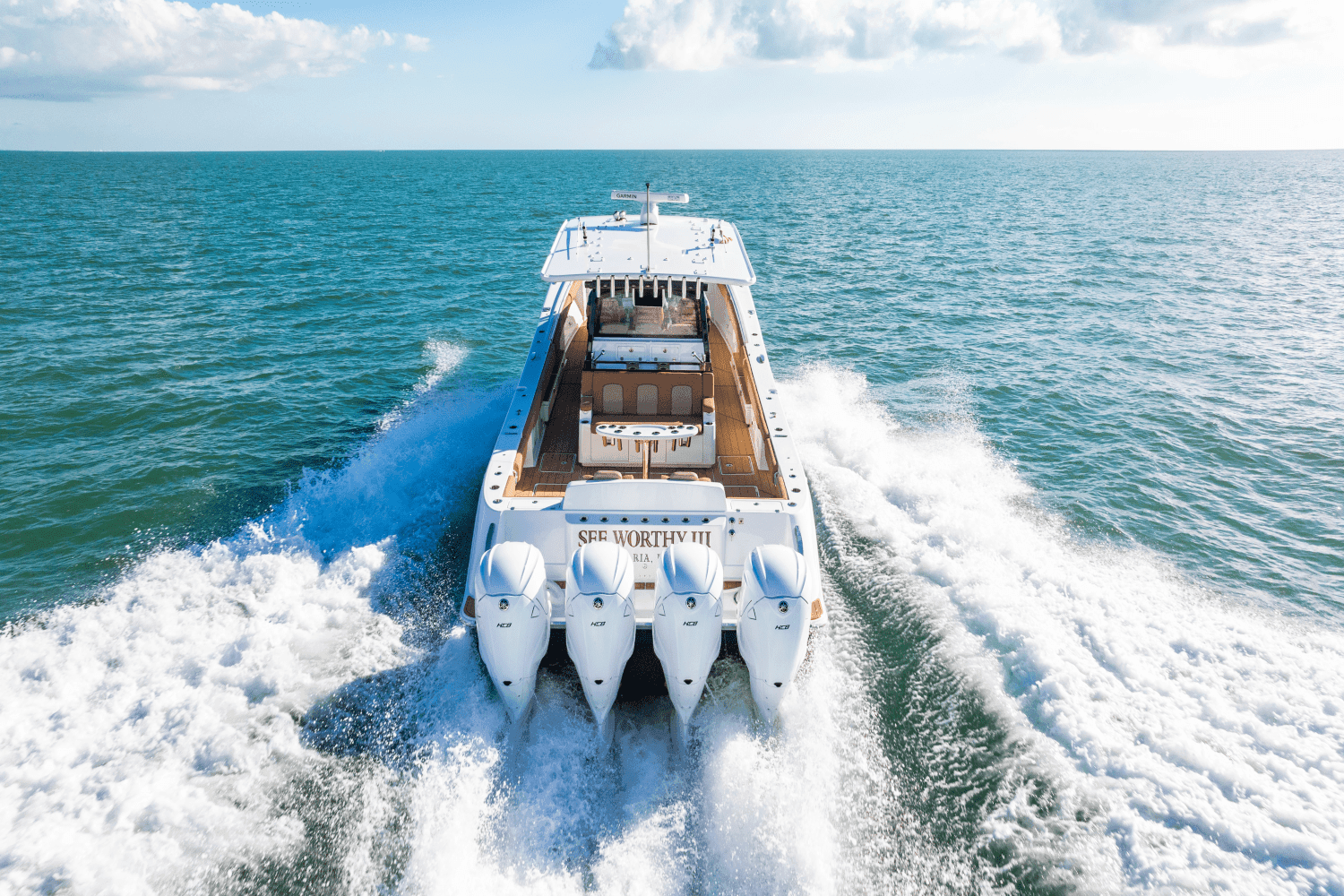 2021 HCB 53 Suenos RXV zum Verkauf in Fort Myers, FL Center Console 3