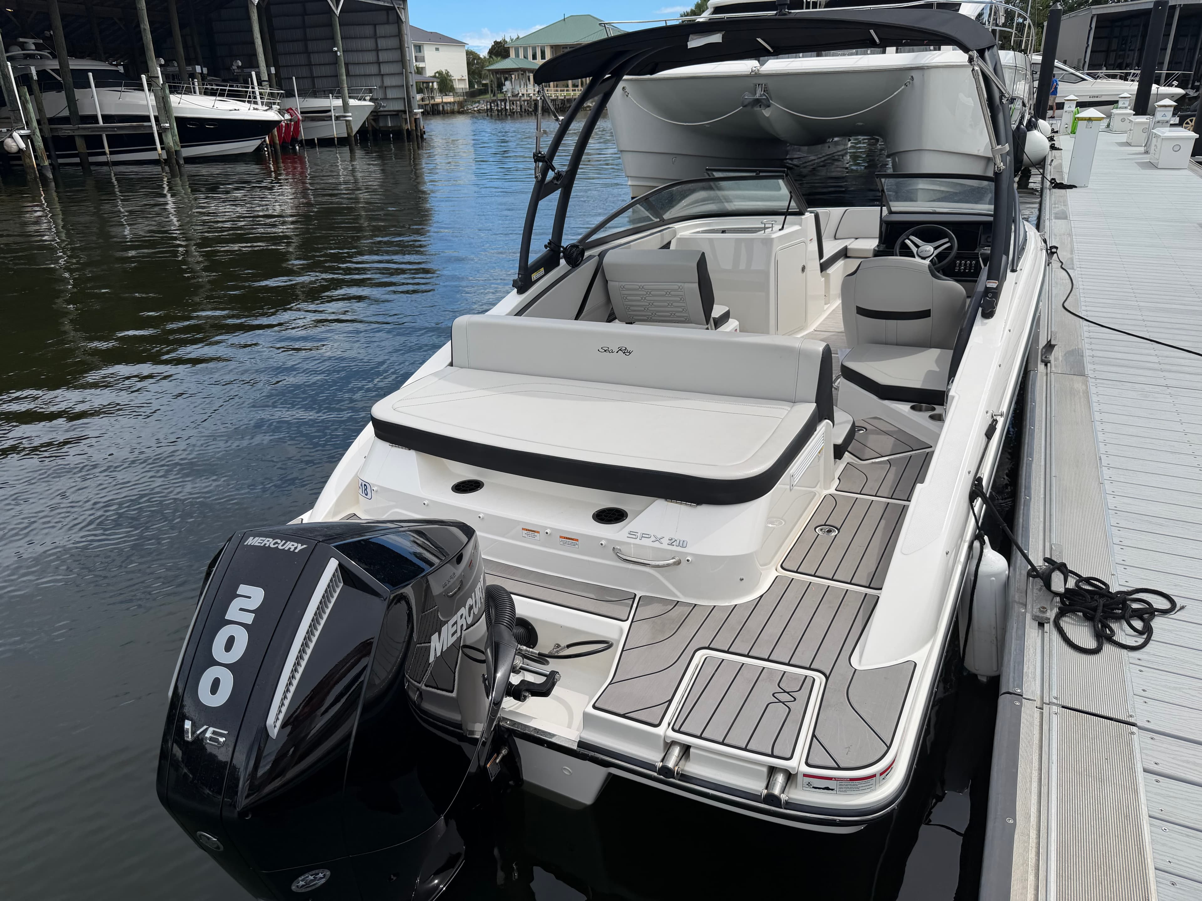 2025 Sea Ray SPX 210 Outboard zum Verkauf in Pensacola, Florida Bowrider 4