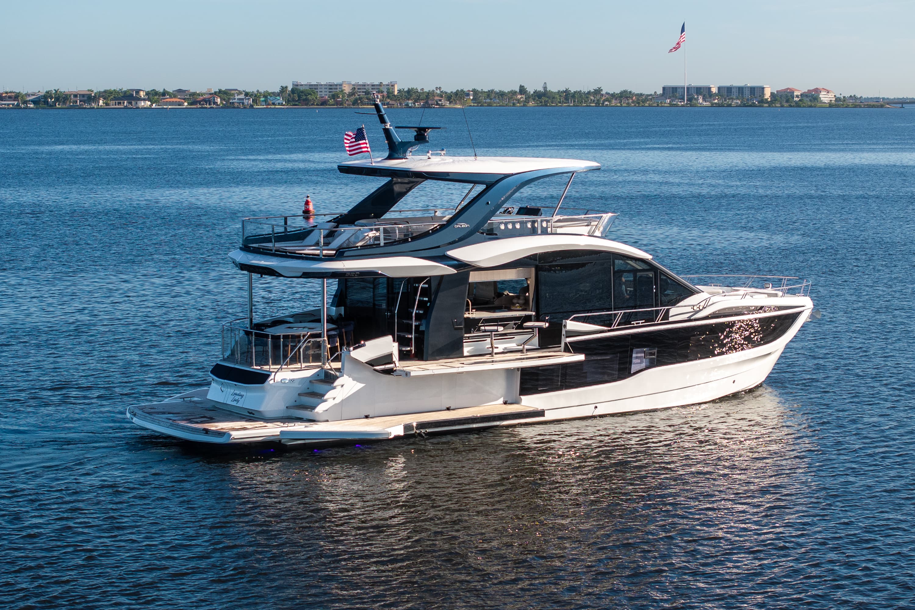 2026 Galeon Yachts 620 Fly for Sale in Fort Myers, FL Flybridge 4