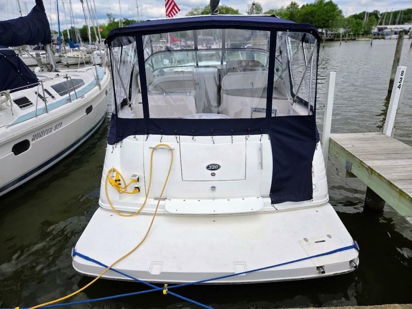 2007 Rinker 320 Express Cruiser zum Verkauf in Essex, Maryland Express Cruiser 5