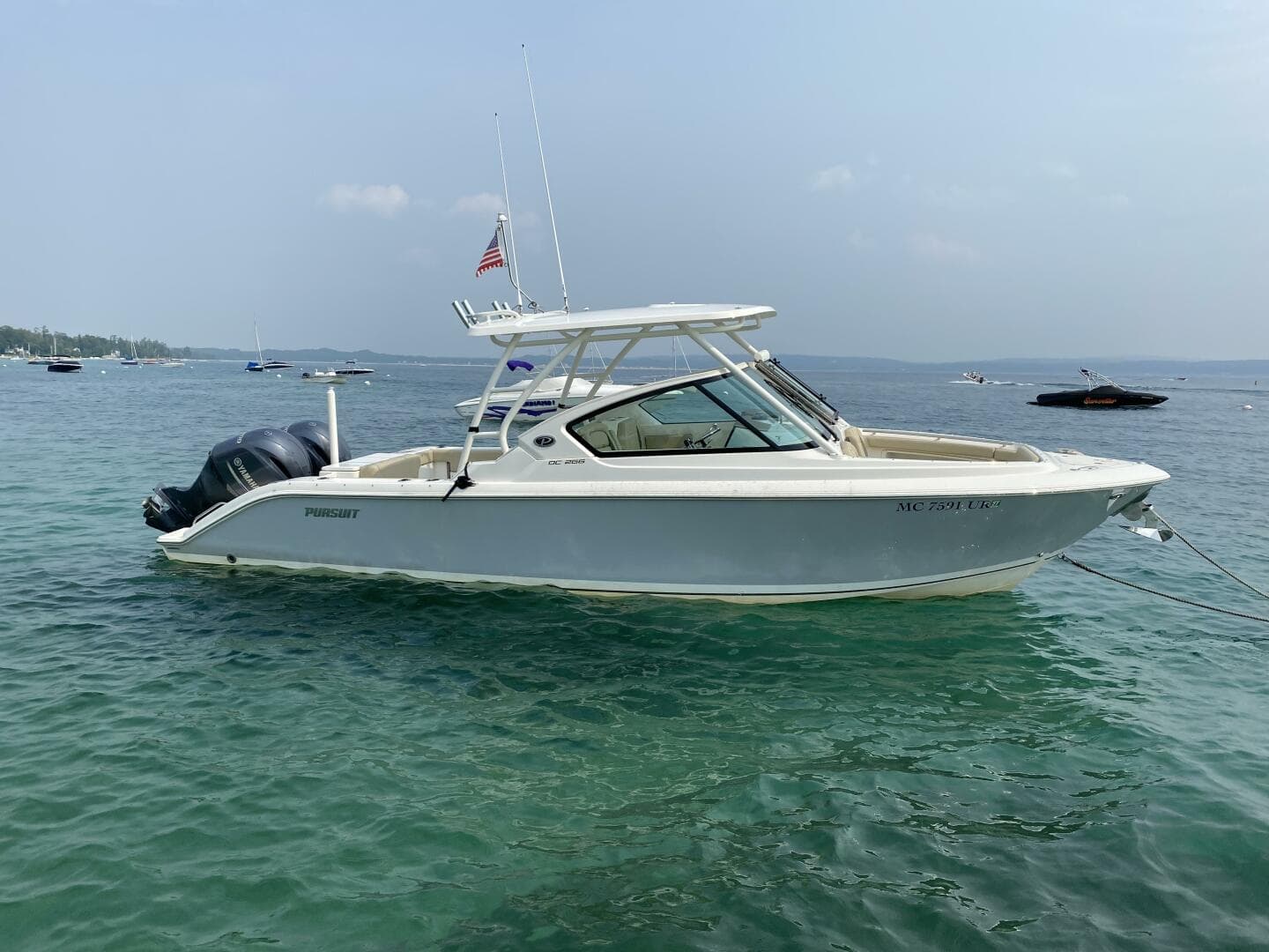 2021 Pursuit DC 266 for Sale in Harbor Springs, Michigan Dual Console 5