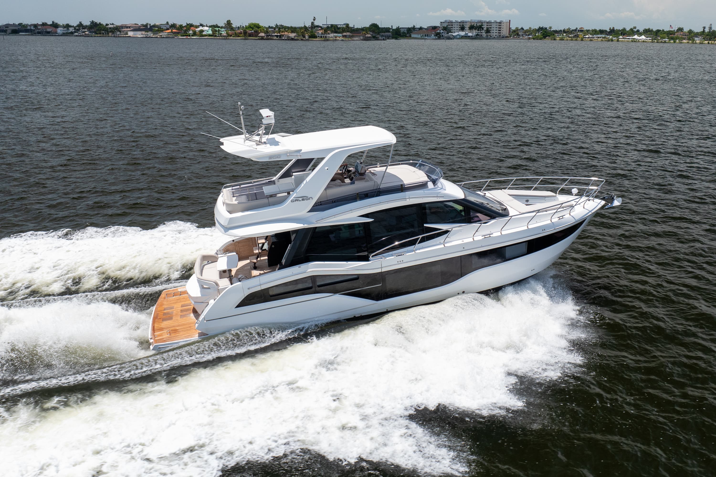 2026 Galeon Yachts 500 Fly for Sale in Fort Myers, Florida Flybridge 3