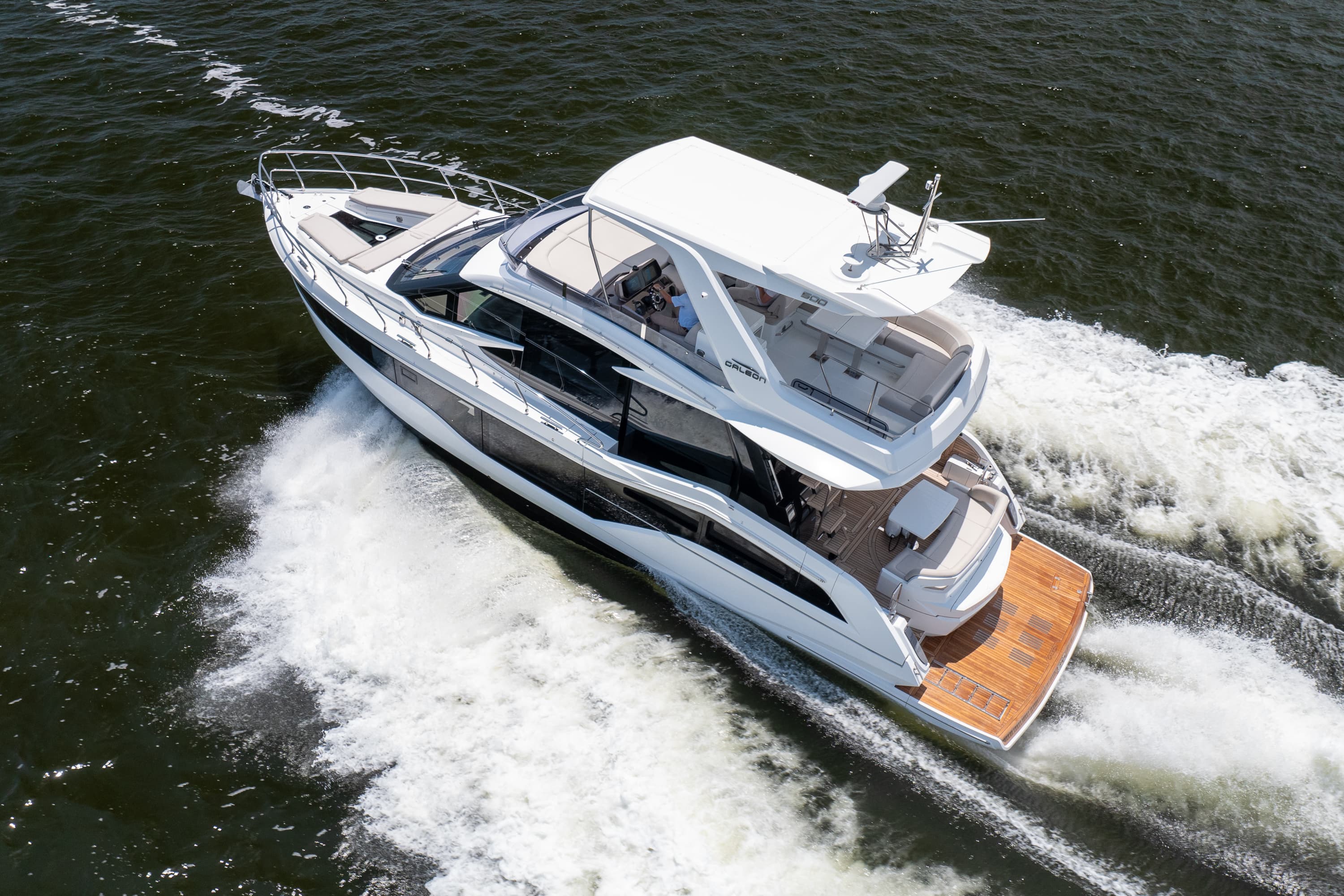 2026 Galeon Yachts 500 Fly for Sale in Fort Myers, Florida Flybridge 4